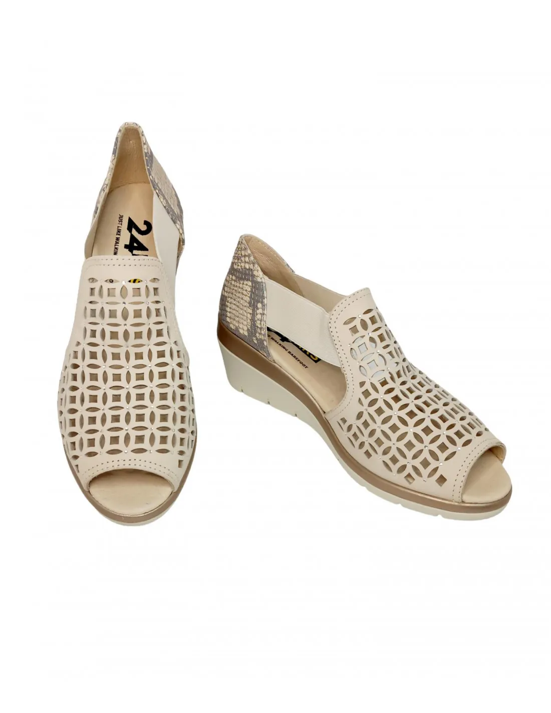 24Hrs sandalia casual mujer 25660
