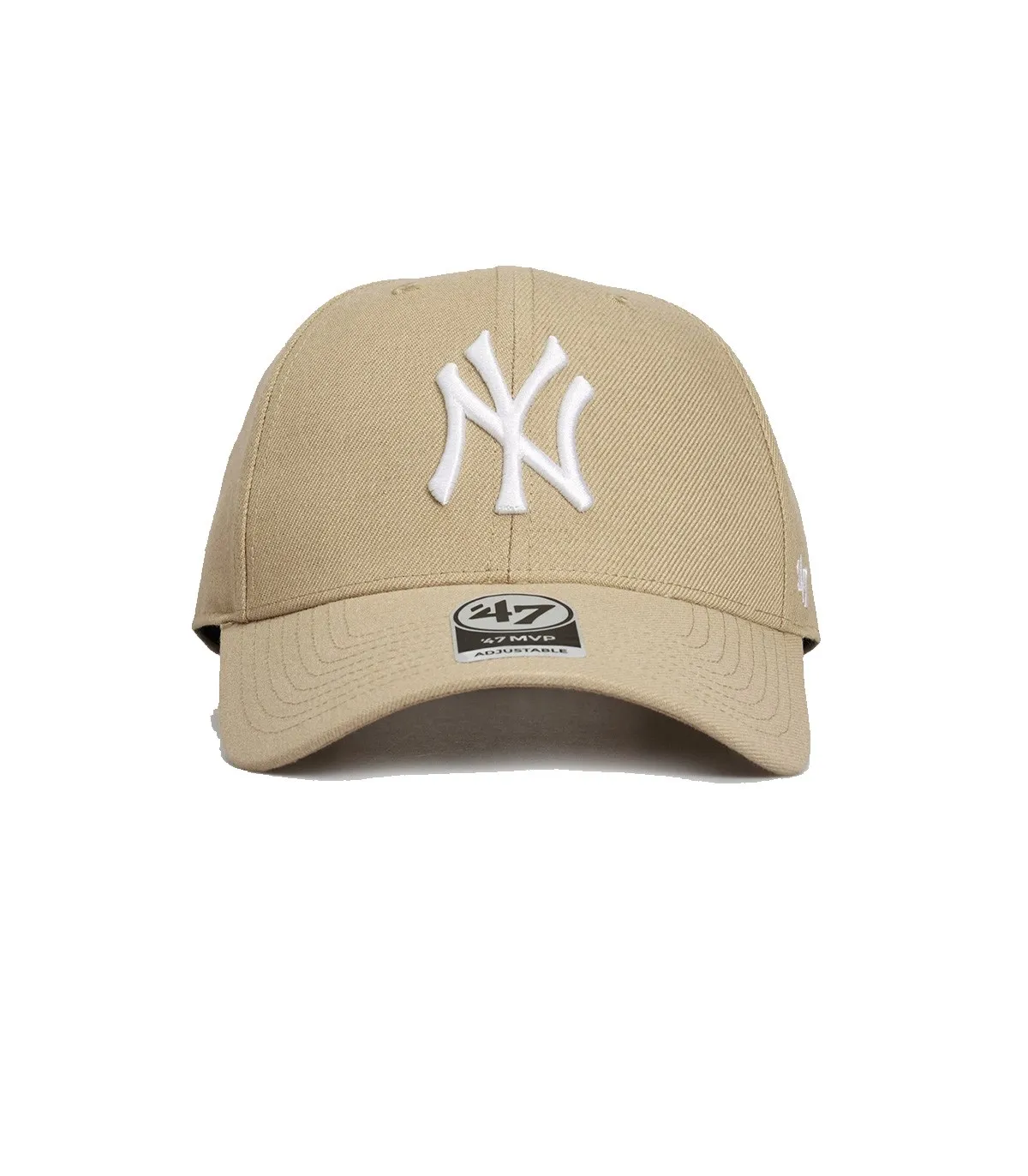 47  GORRA UNISEX BEIGE  NY