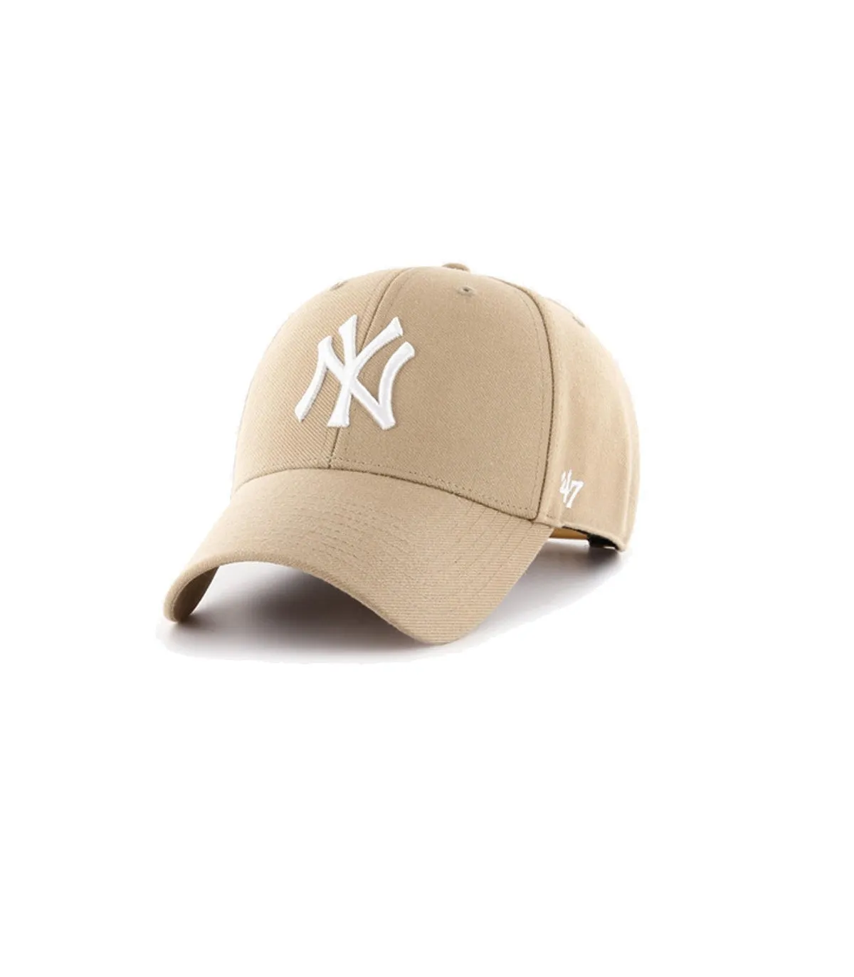47  GORRA UNISEX BEIGE  NY