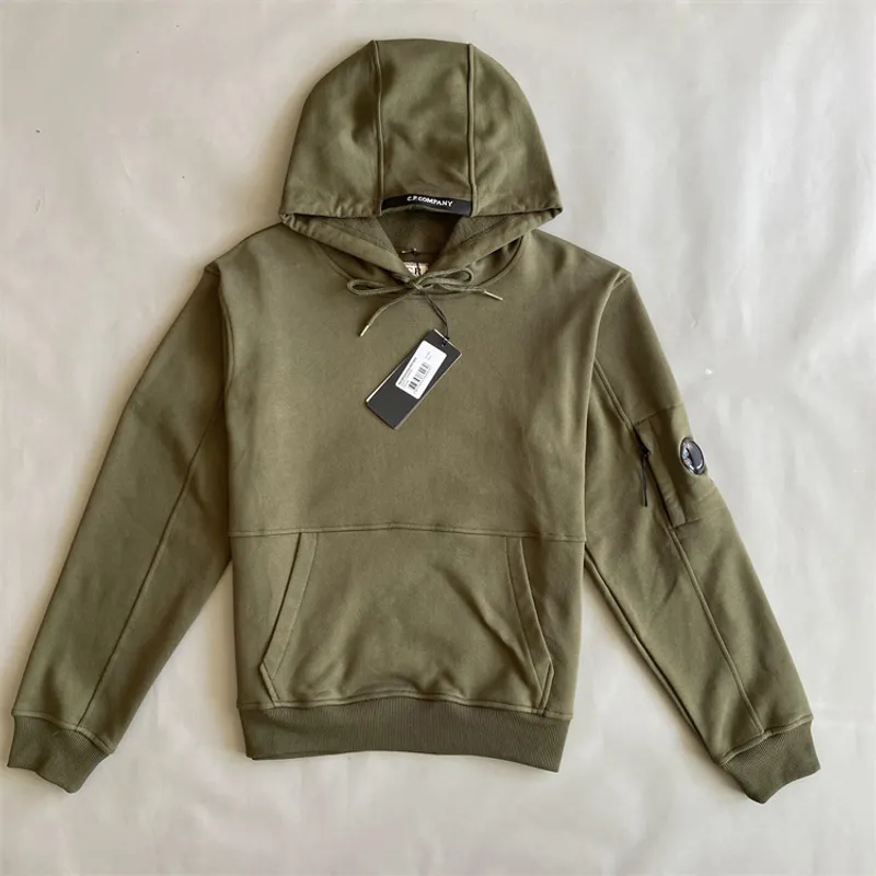 7color para hombres sudaderas con insignia móvil CP Jumpers One Lens Mujeres Fashion Street Street Street Stoverloos