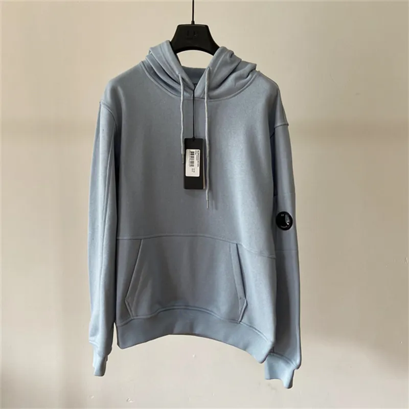7color para hombres sudaderas con insignia móvil CP Jumpers One Lens Mujeres Fashion Street Street Street Stoverloos