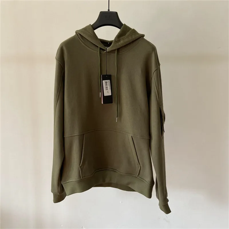 7color para hombres sudaderas con insignia móvil CP Jumpers One Lens Mujeres Fashion Street Street Street Stoverloos