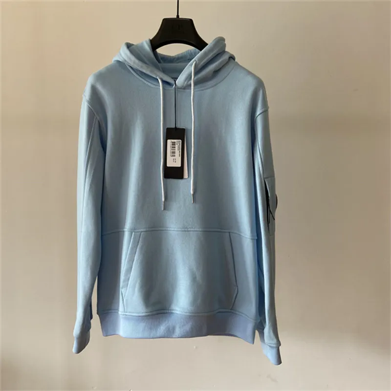 7color para hombres sudaderas con insignia móvil CP Jumpers One Lens Mujeres Fashion Street Street Street Stoverloos
