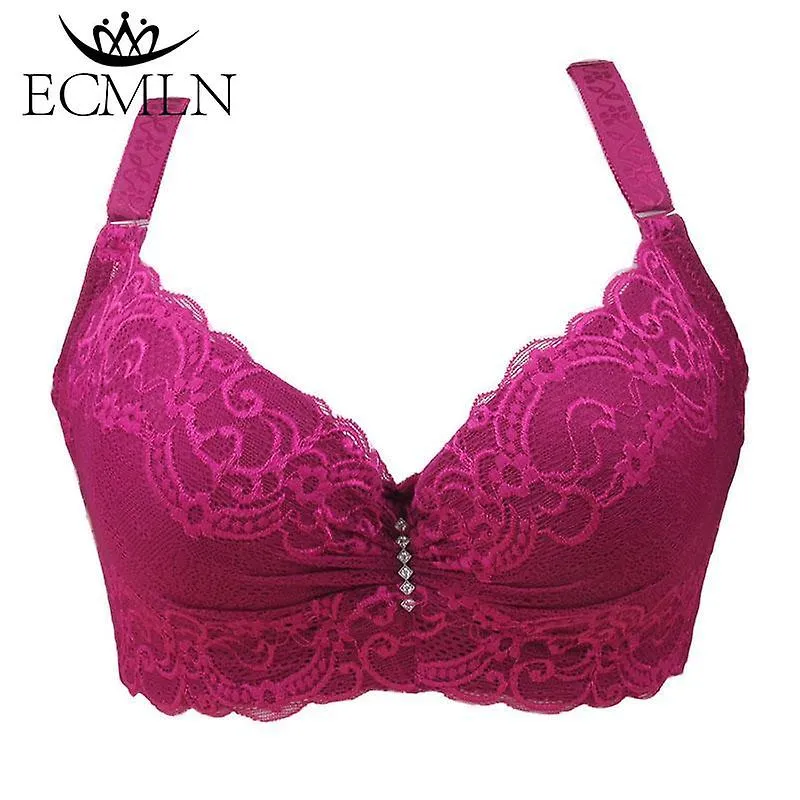 80105 C / D SUJETADOR DE MUJER MáS GRAN TAMAñO GRANDE SUPER PUSH UP BRALETTE ENCAJE íNTIMO LENCERíA SEXY UNDRWEAR UNDERWEAR UND