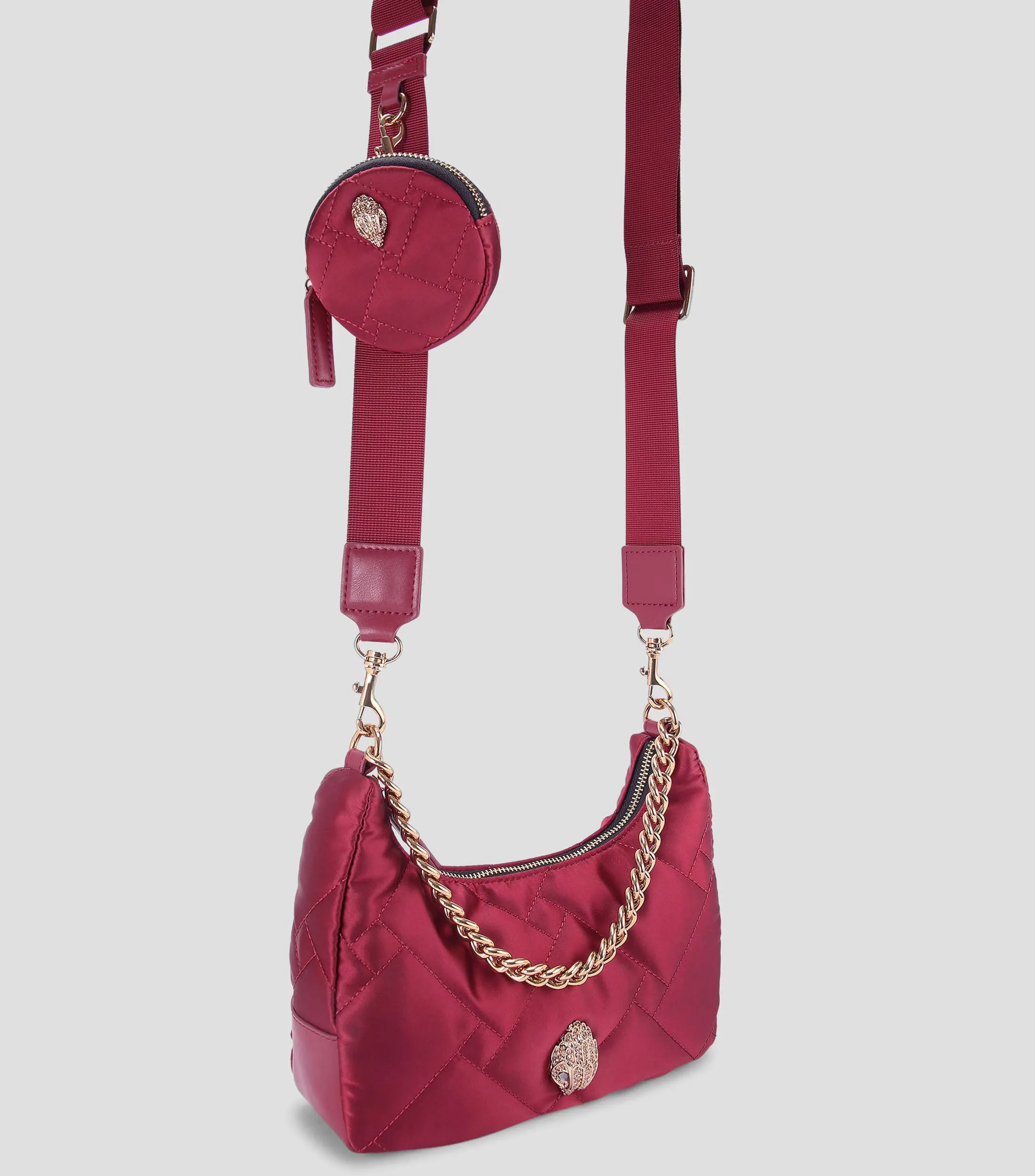 9355_Kurt Geiger Bolso Shoulder capitonado Mujer