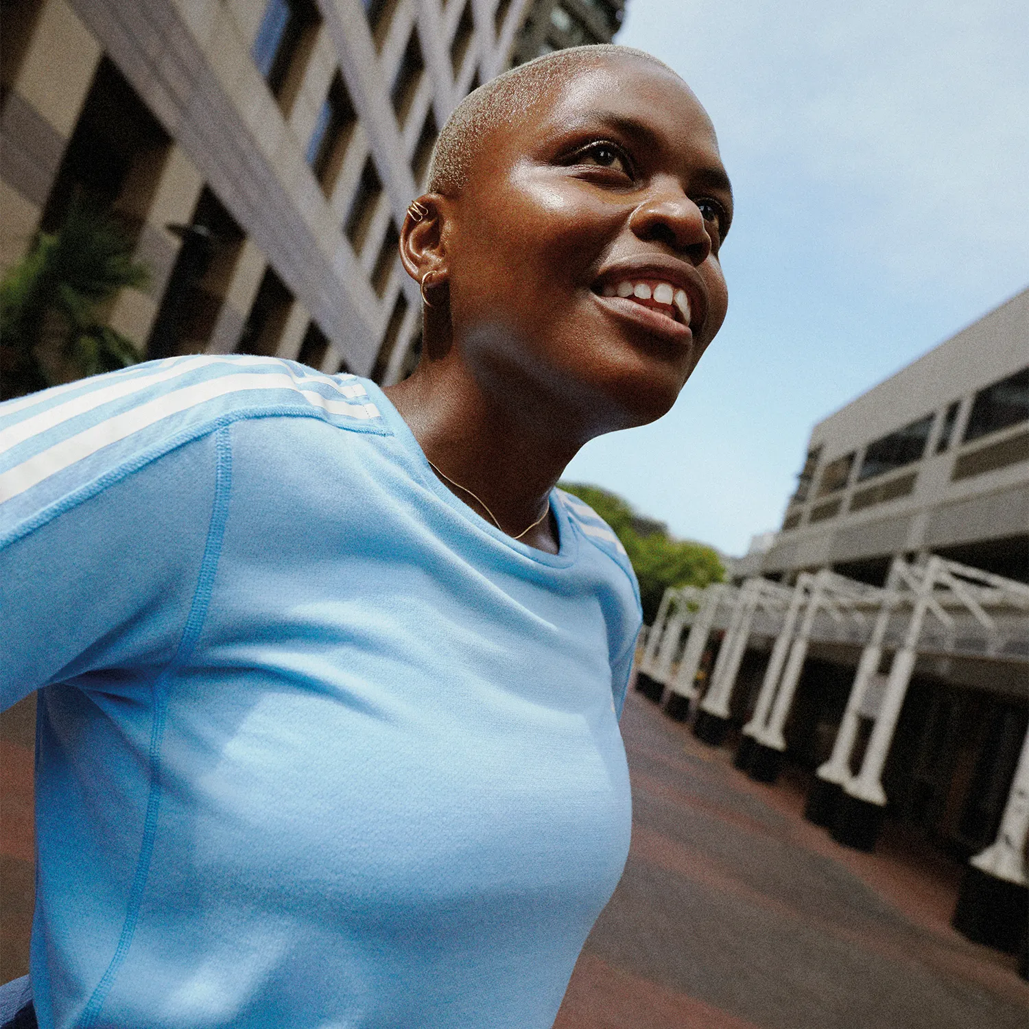 ADIDAS 3S OWN THE RUN TSHIRT