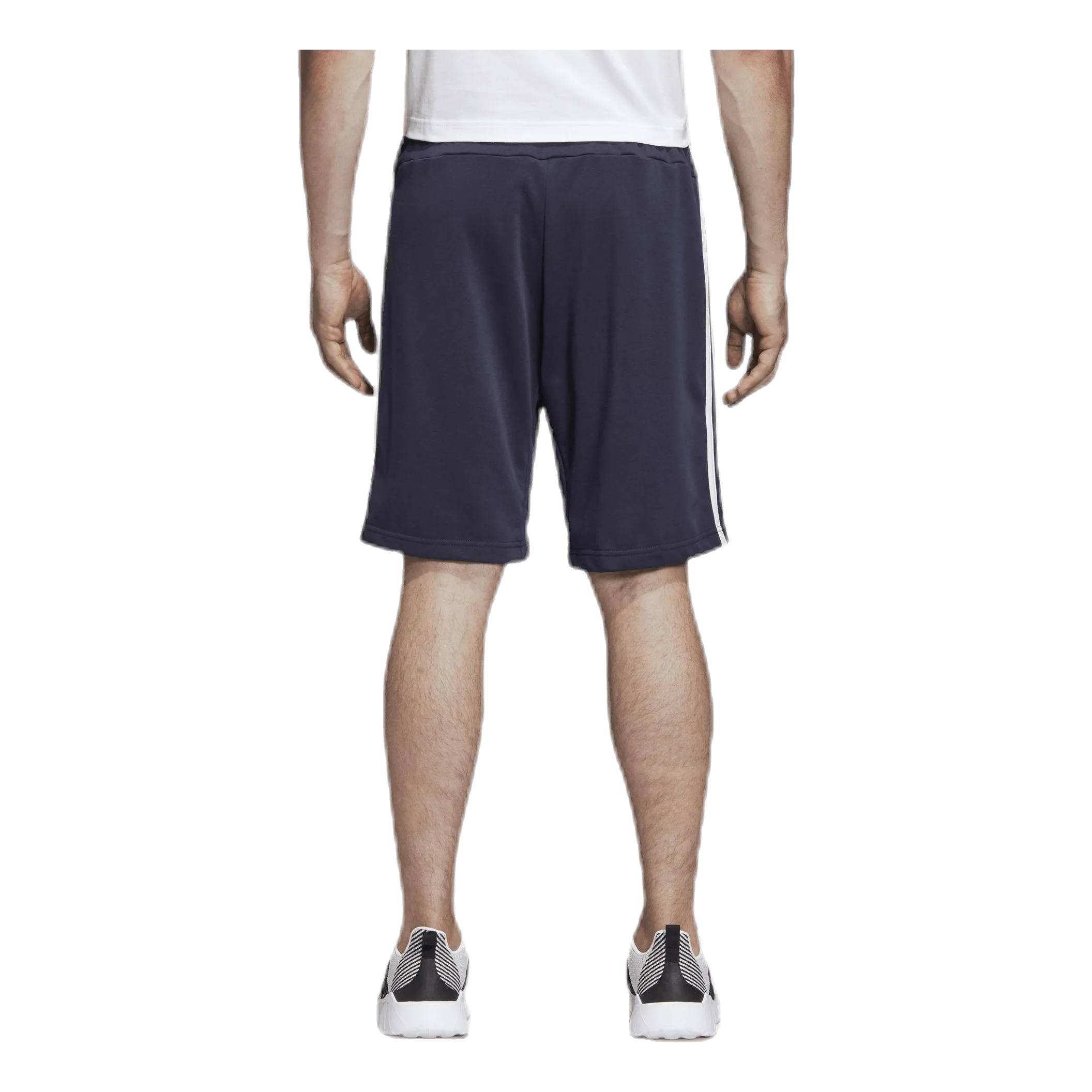 Adidas Essentials 3 Stripes Short French Terry Legend Ink