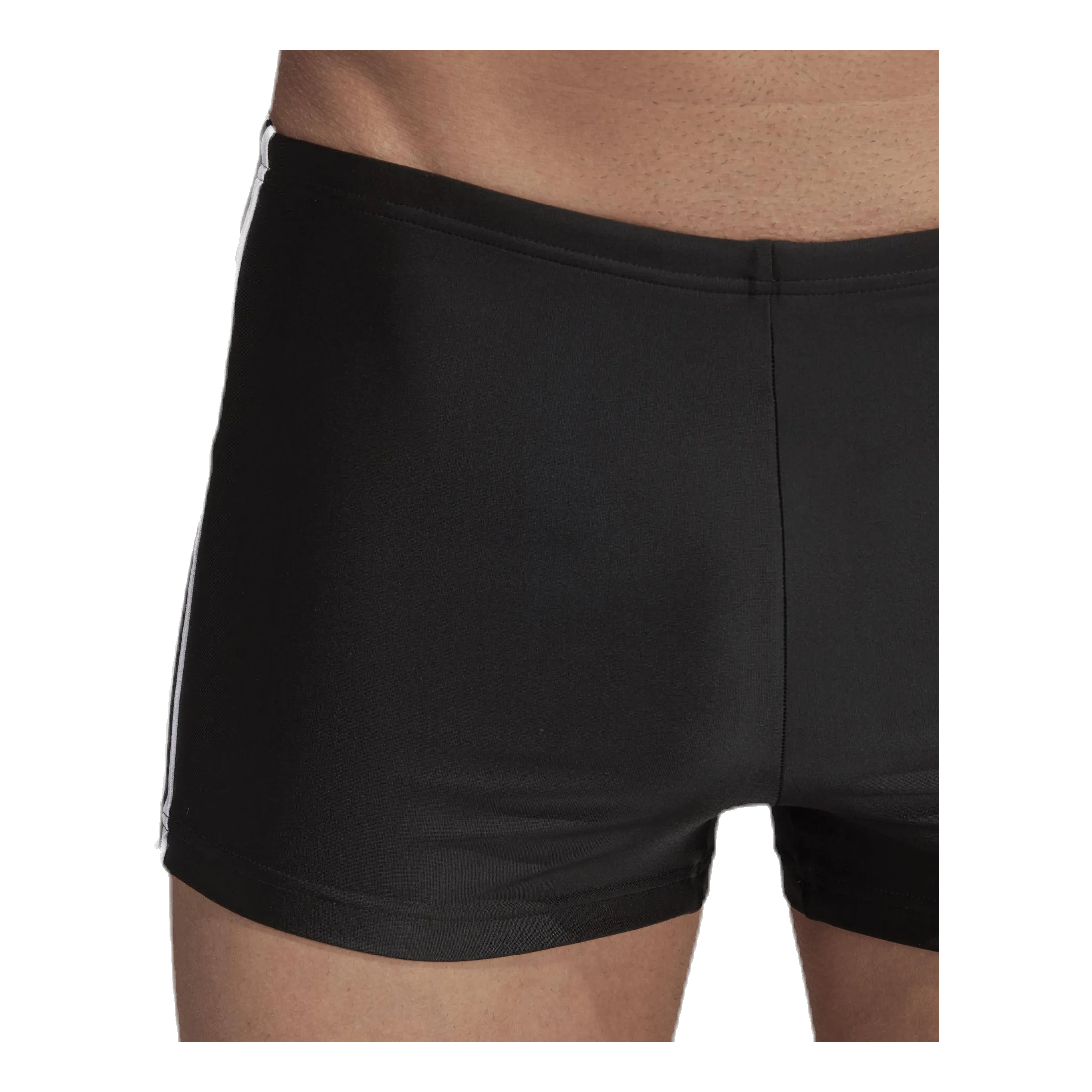 Adidas Fitness 3 Stripes Swim Boxer Black / White