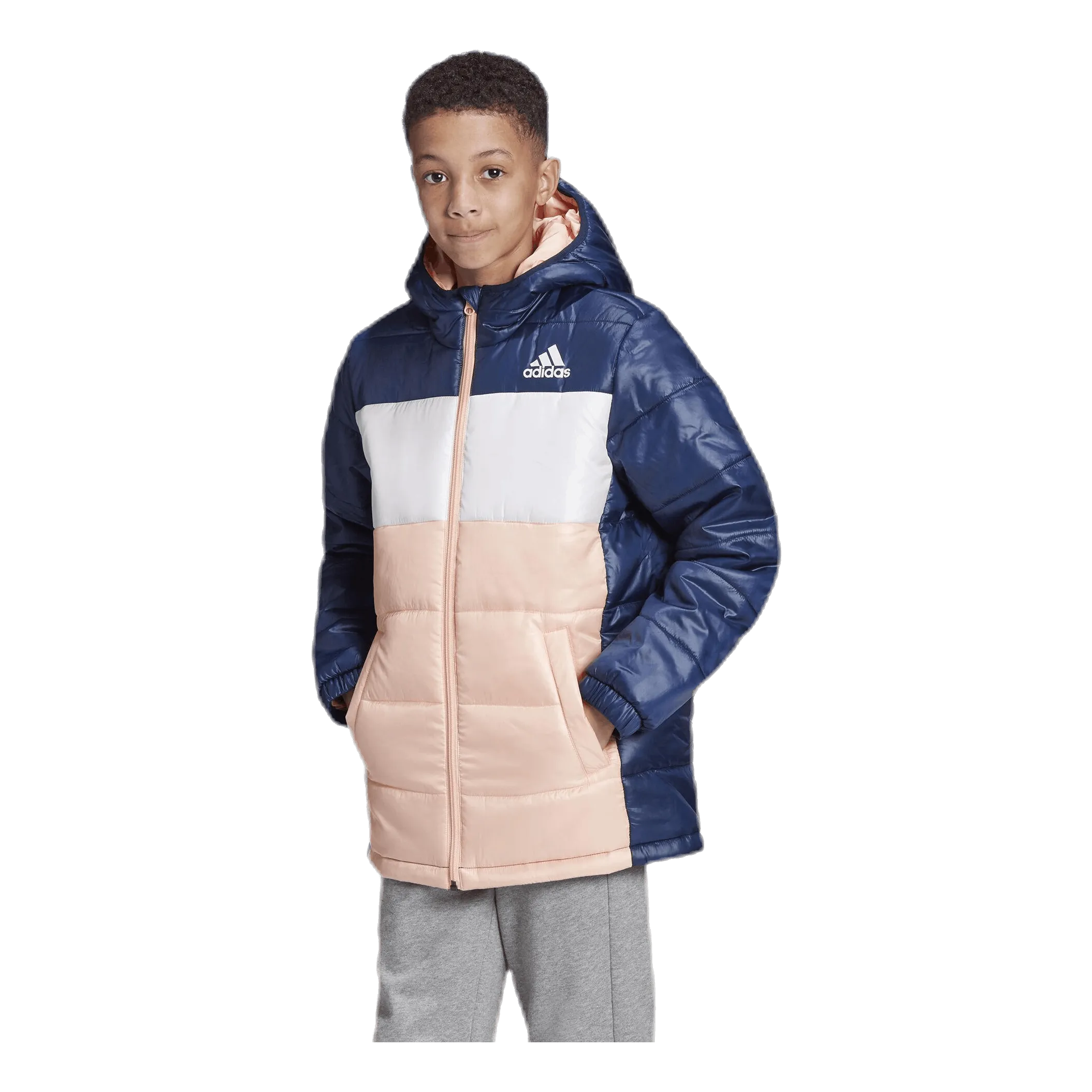 Adidas Junior Padded Stadium Pink/Blue/White