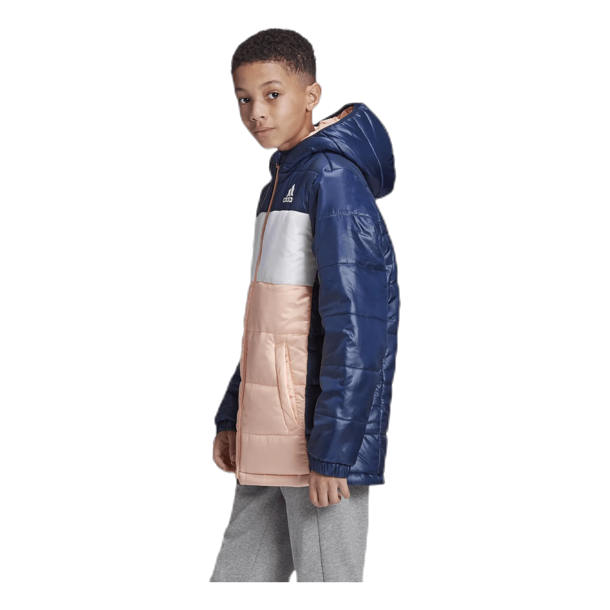 Adidas Junior Padded Stadium Pink/Blue/White