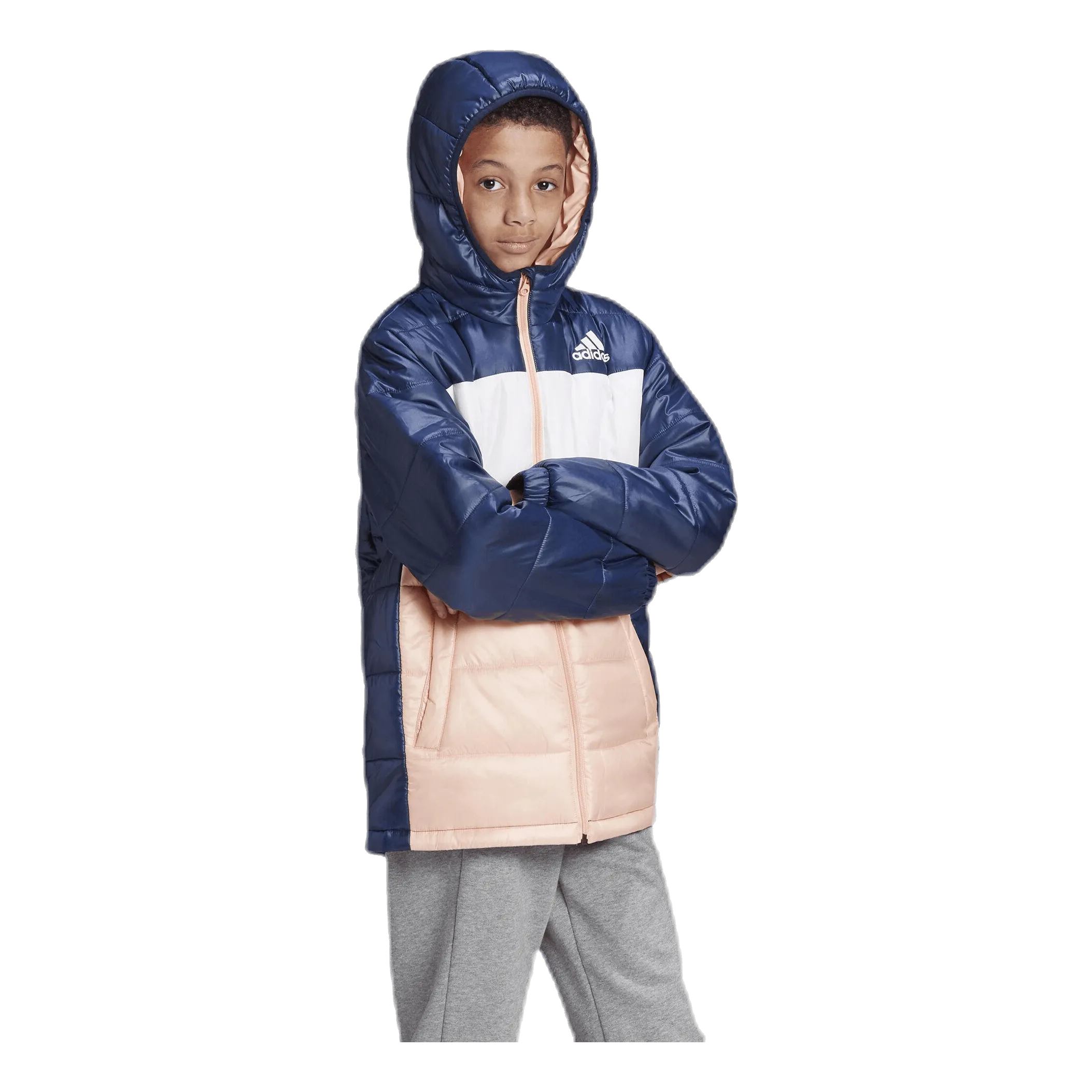 Adidas Junior Padded Stadium Pink/Blue/White