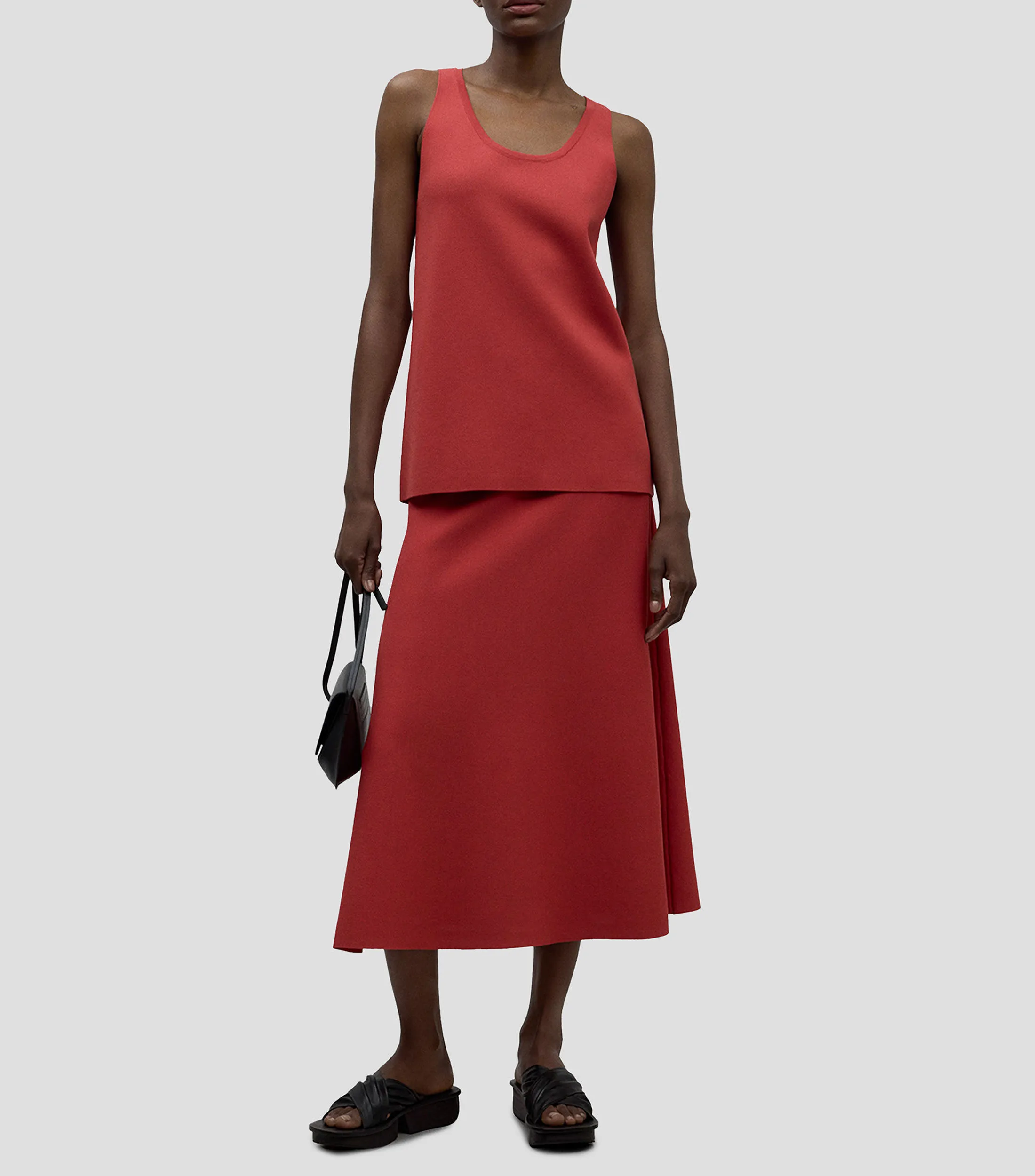 Adolfo Dominguez Bolso shoulder en piel Mujer