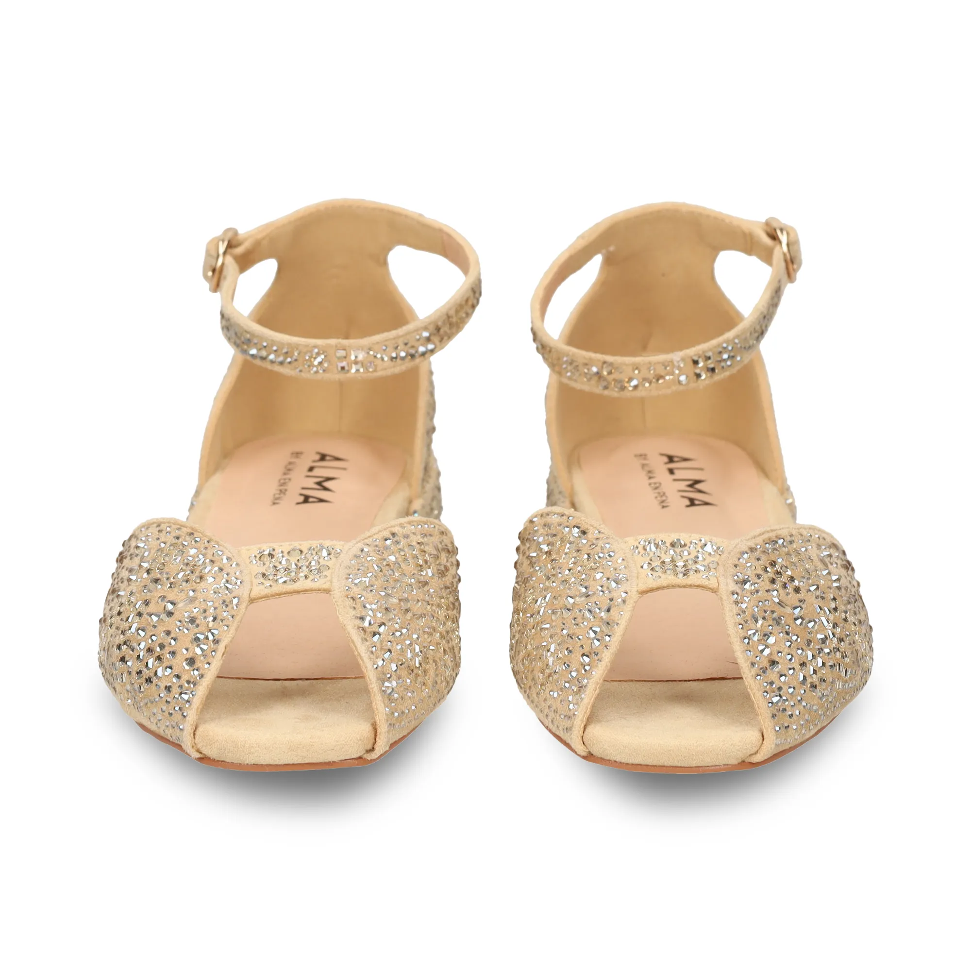 ALMA BLUE Zapatos planos de Mujer SAND