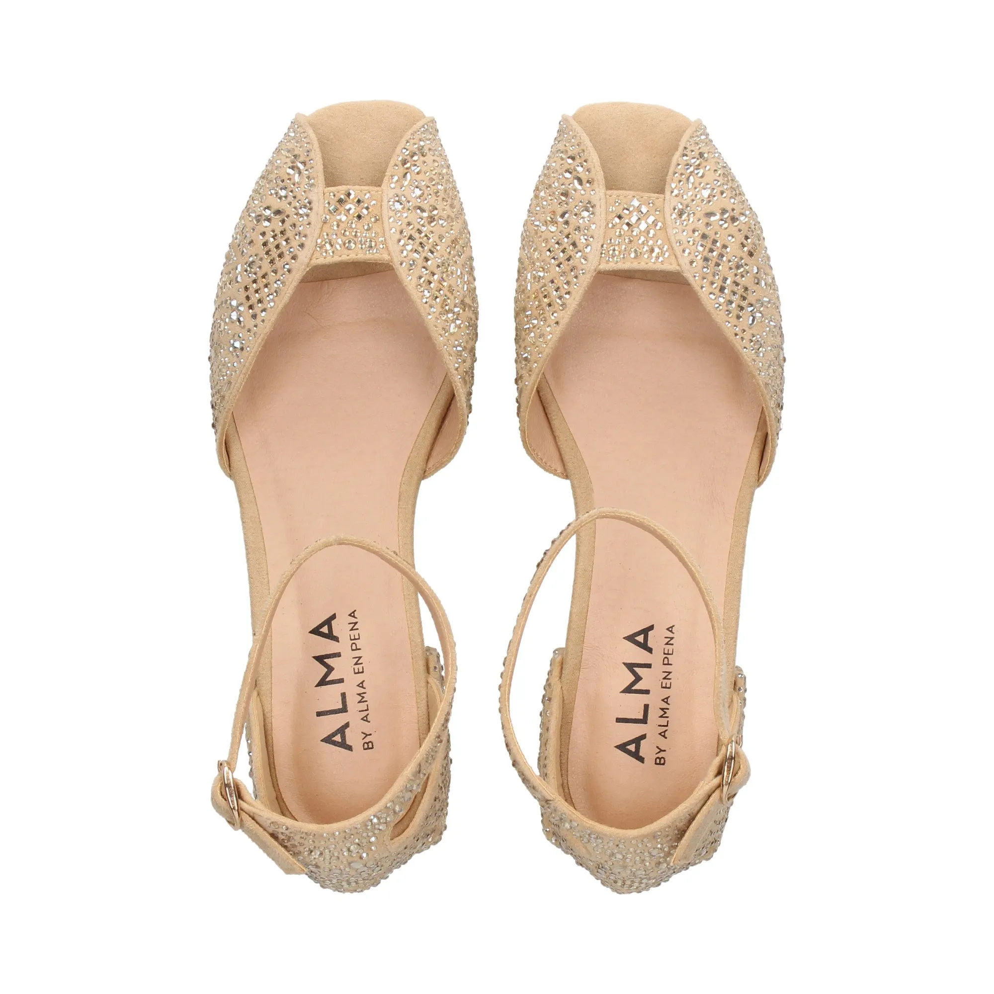 ALMA BLUE Zapatos planos de Mujer SAND