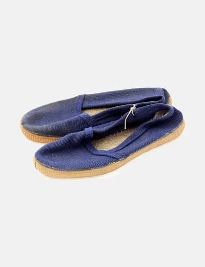 Anibal Zapato lona azul marino