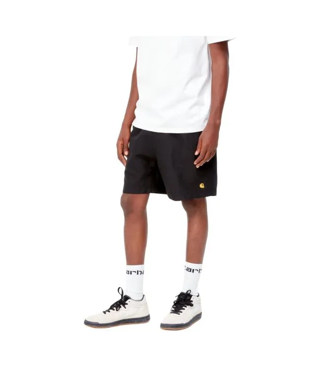BAñADOR CARHARTT WIP CHASE SWIM TRUNKS BLACKGOLD