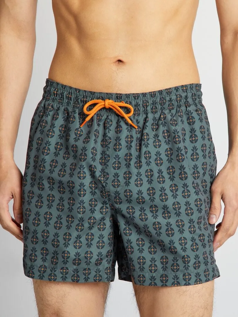 BAñADOR CON ESTAMPADO  VERDE