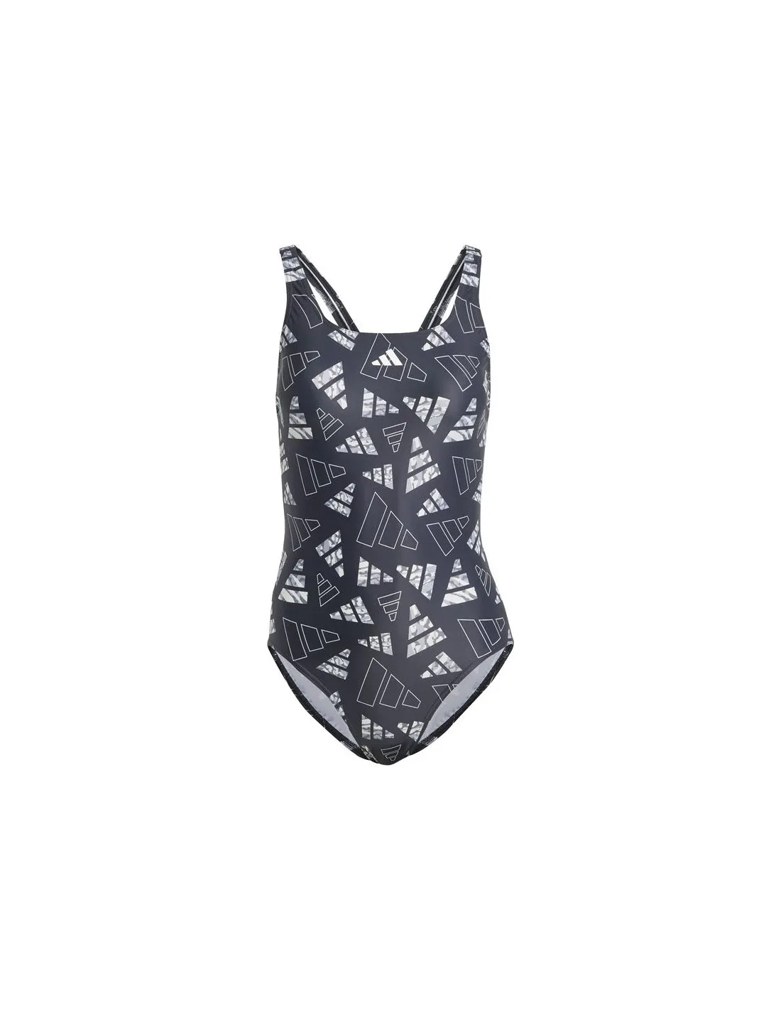 Bañador de Natación adidas Aop Bars Suit Mujer