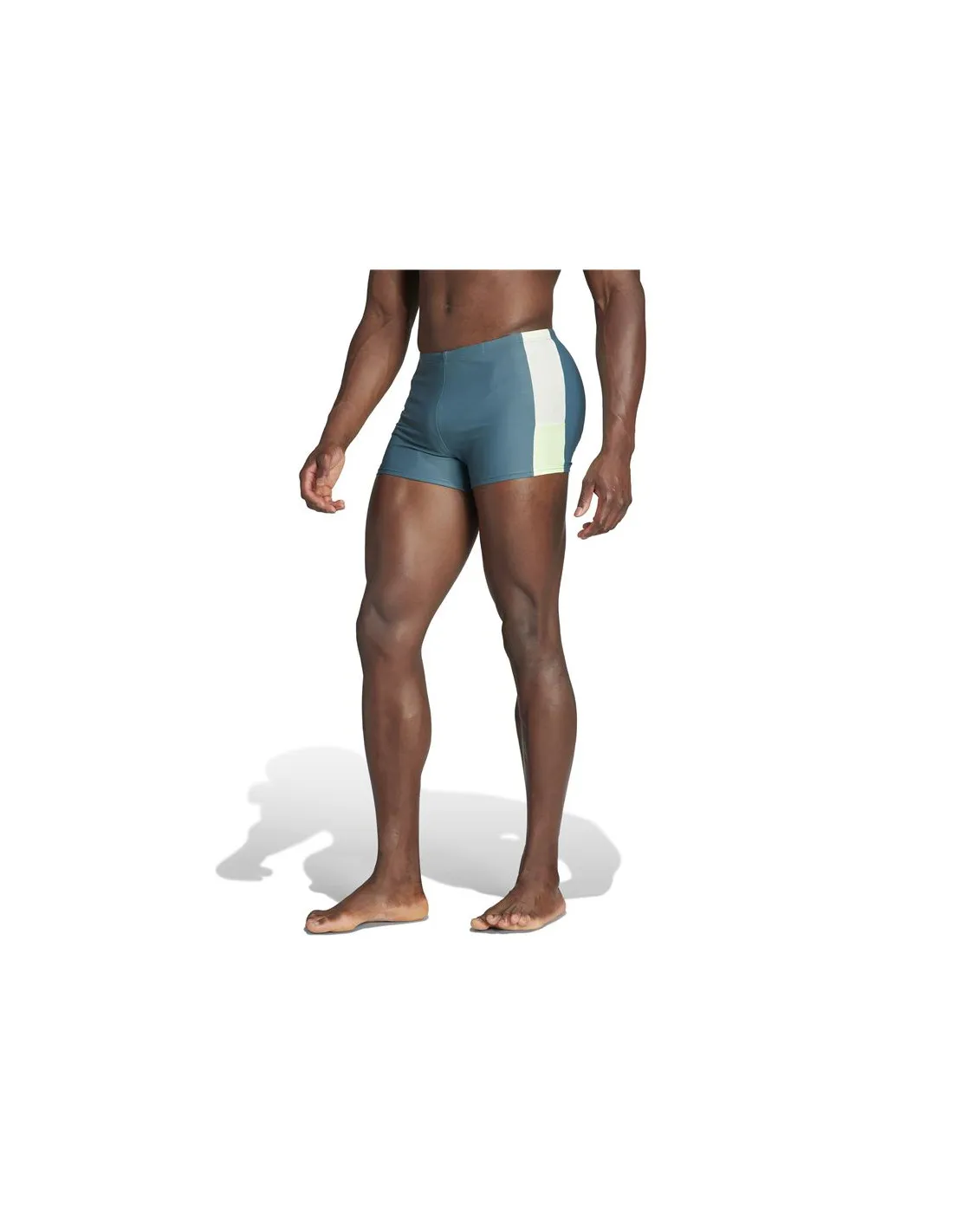Bañador de Natación adidas Block 3Bandas Boxer Hombre Tinley