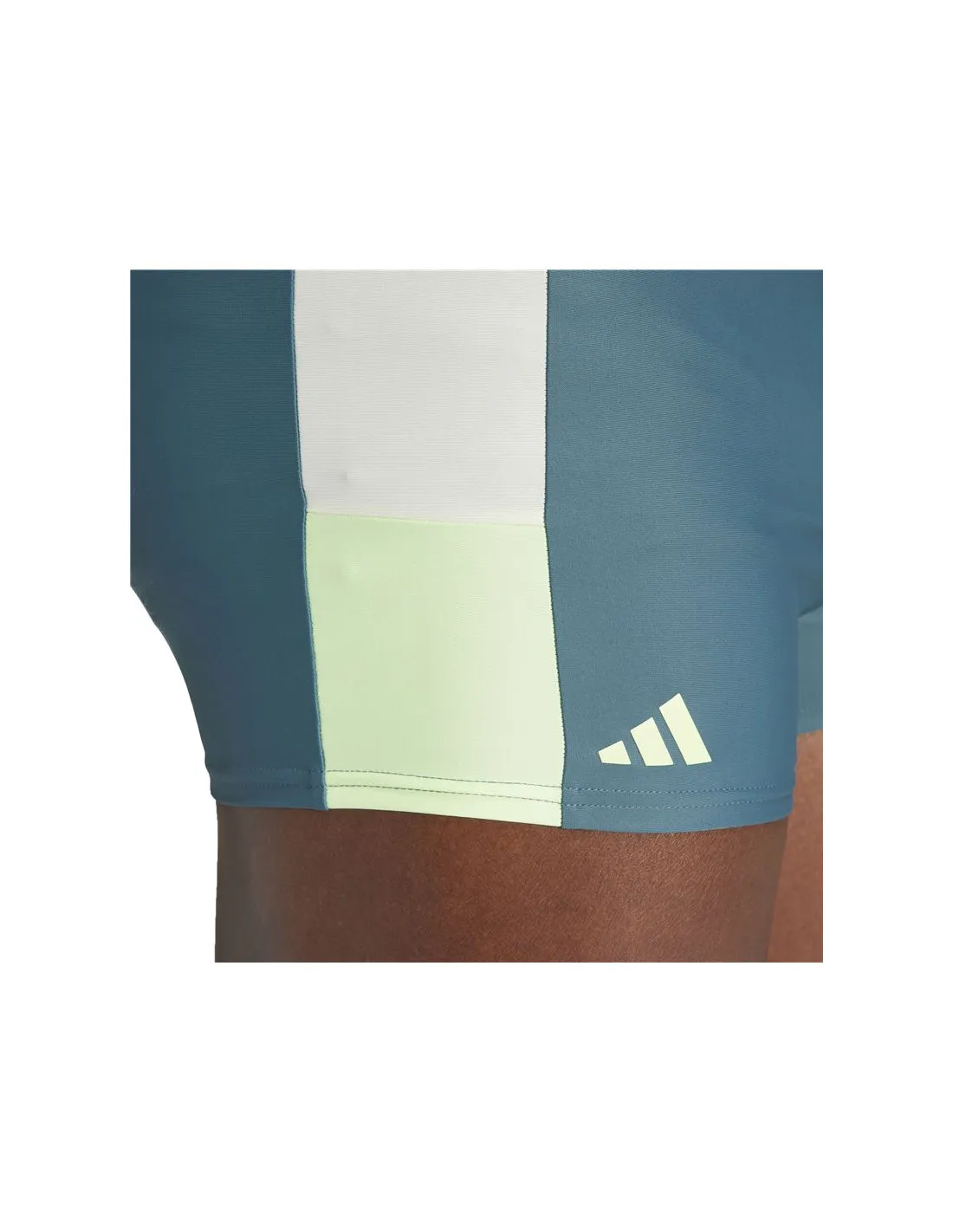 Bañador de Natación adidas Block 3Bandas Boxer Hombre Tinley