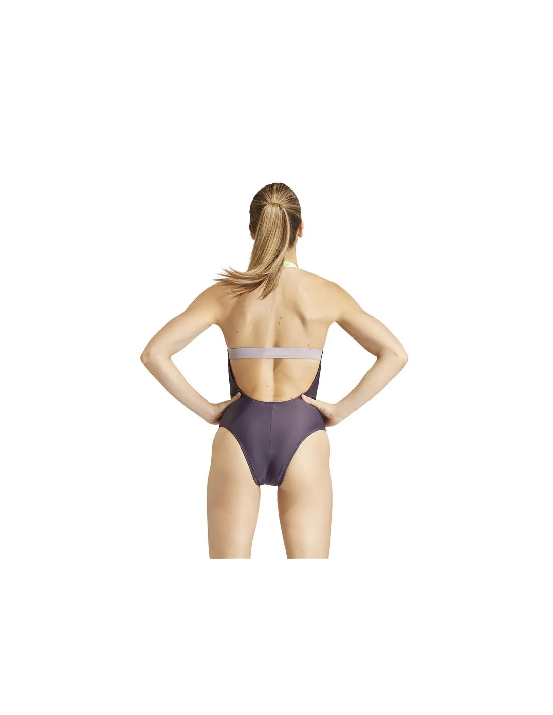 Bañador de Natación adidas Sportswear Colorblock Mujer Negro