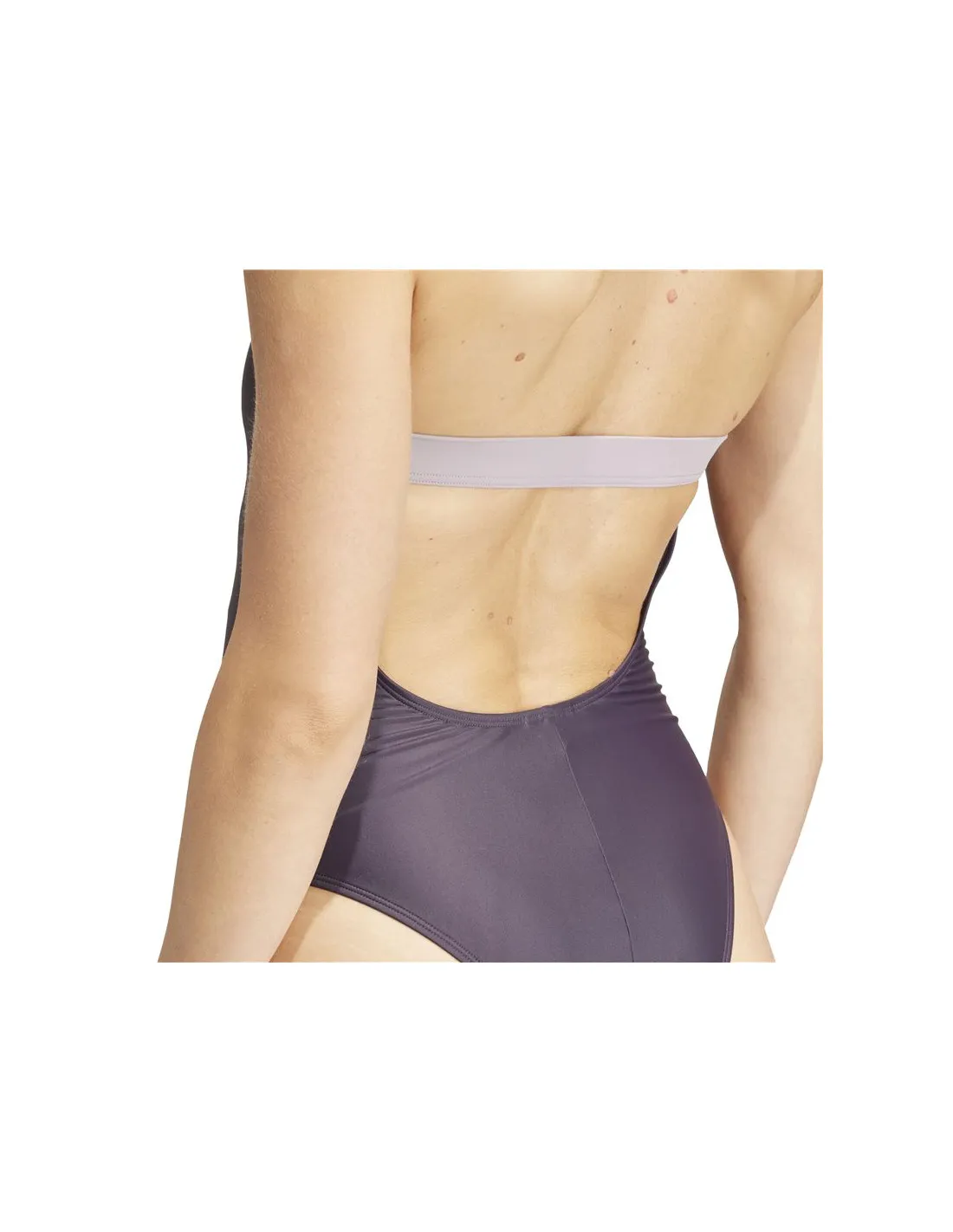 Bañador de Natación adidas Sportswear Colorblock Mujer Negro
