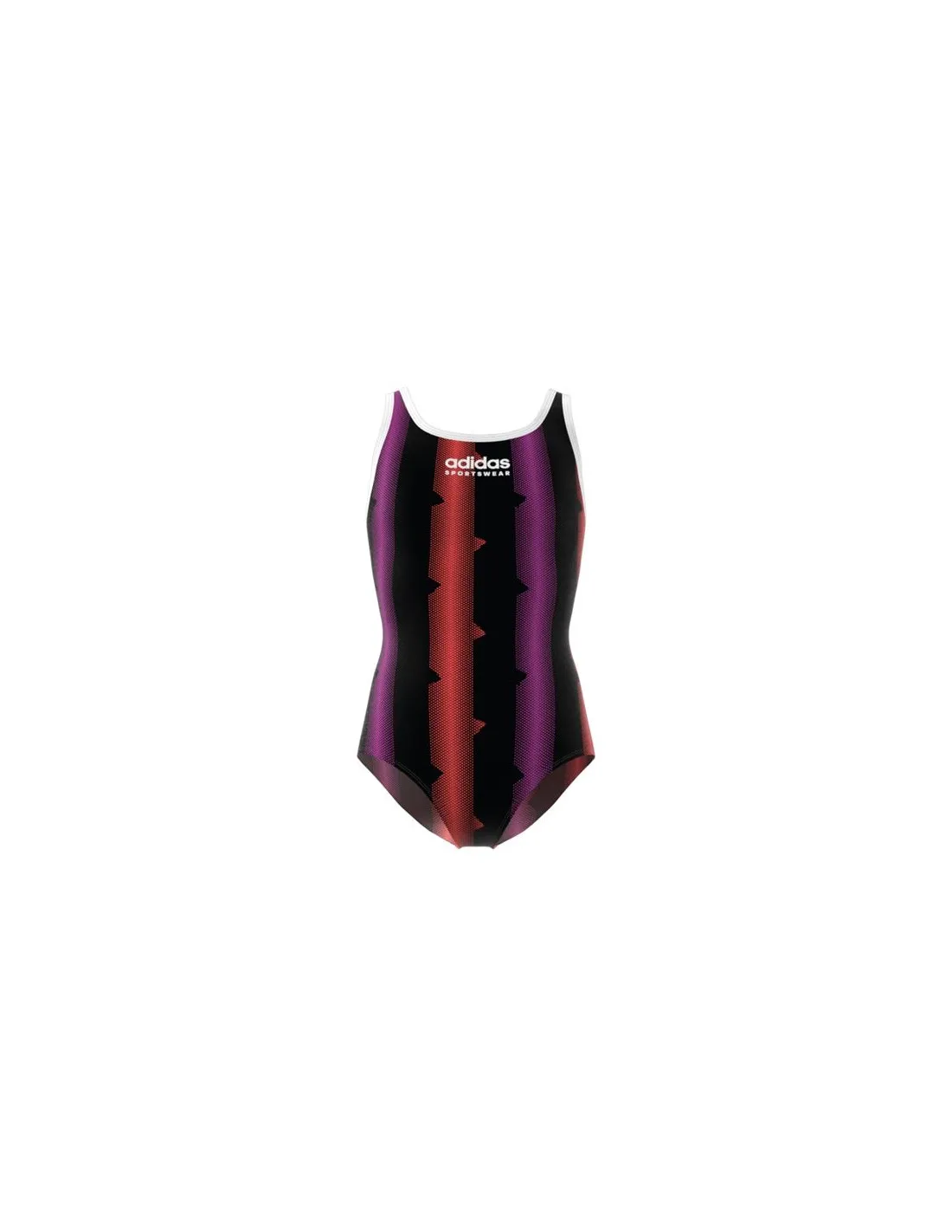 Bañador de Natación adidas Tiro Pack Swim Suit Niña Negro/Blanco