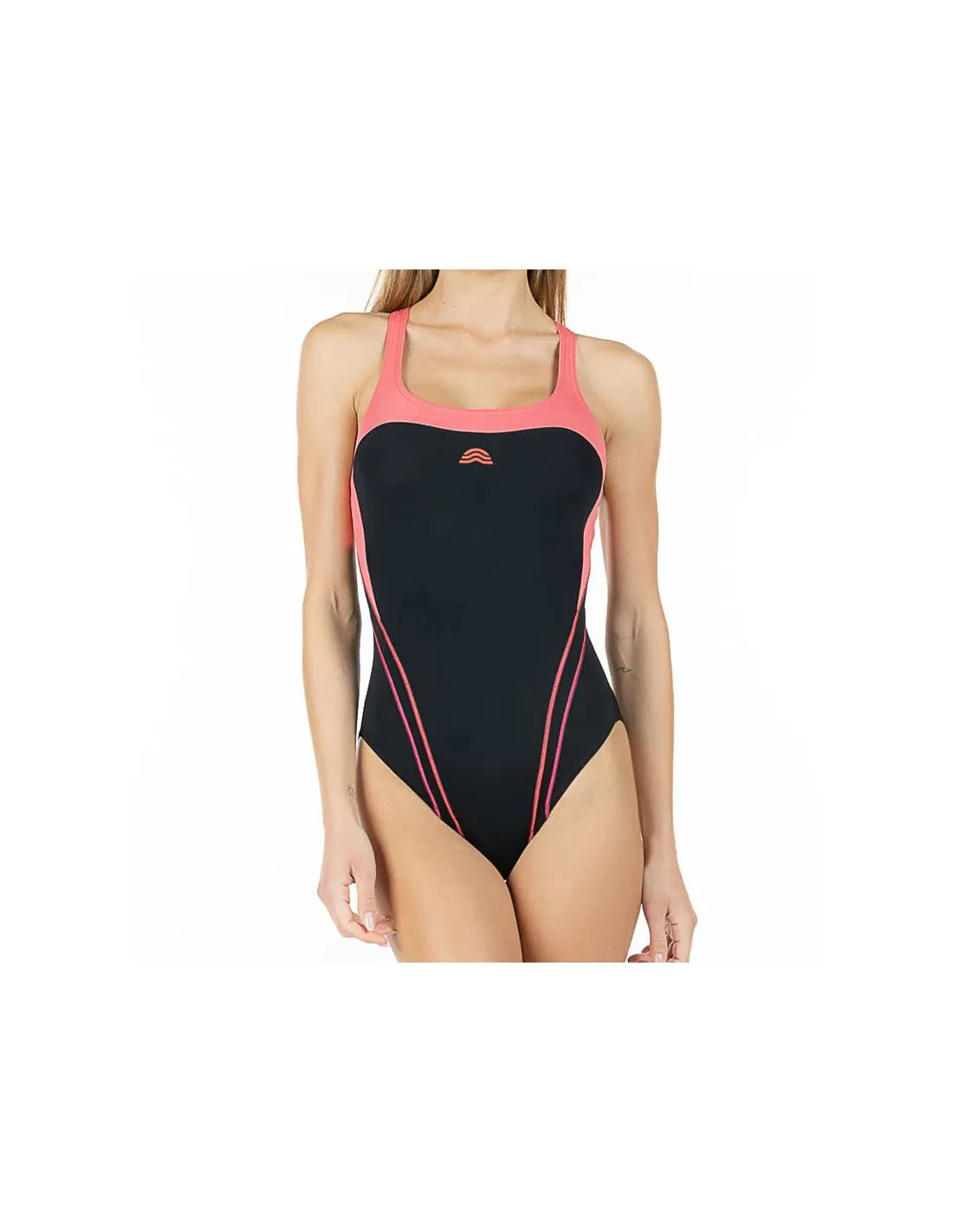 Bañador de Natación Aquarapid Akima Mujer Coral