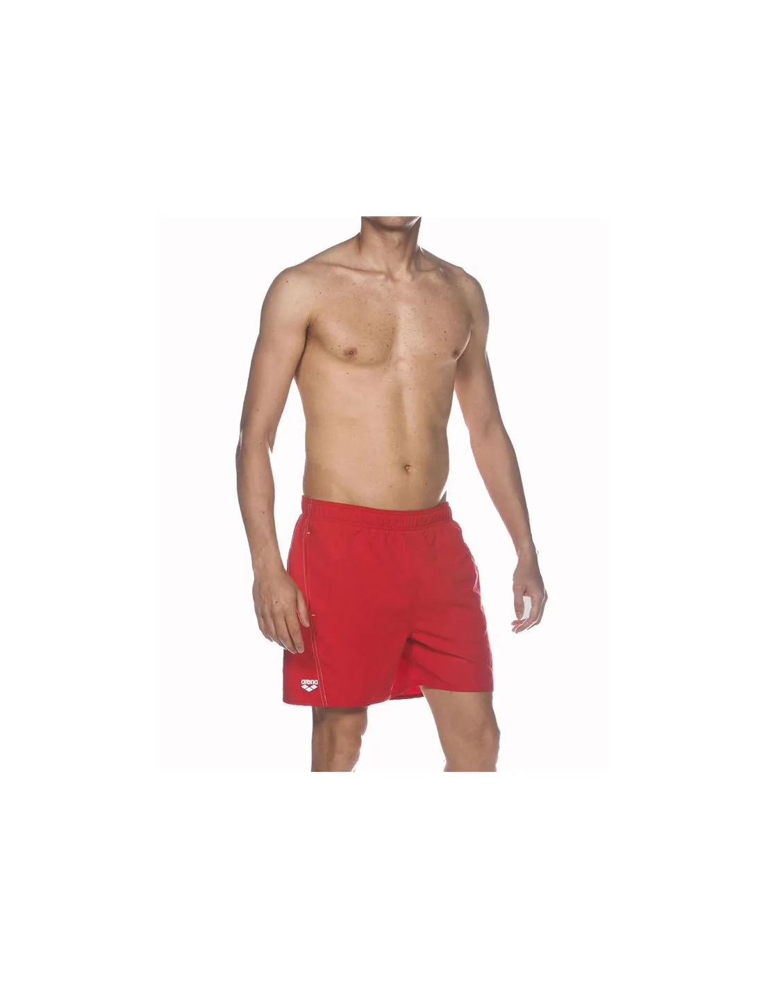Bañador de Natación Arena Fundamentals Logo Boxer Hombre Rojo