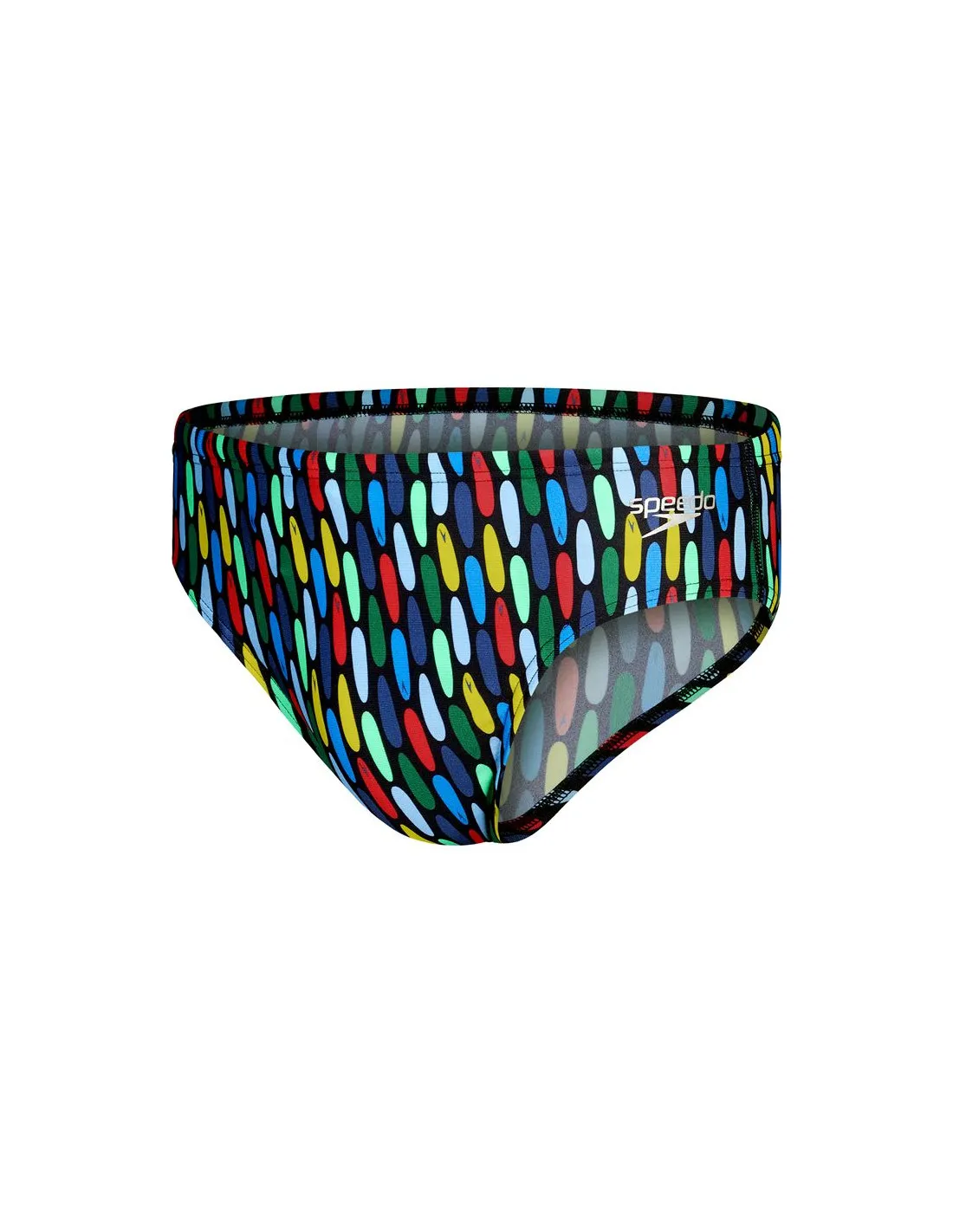 Bañador de Natación Speedo 8Cm Allover Brief Hombre Multicolor