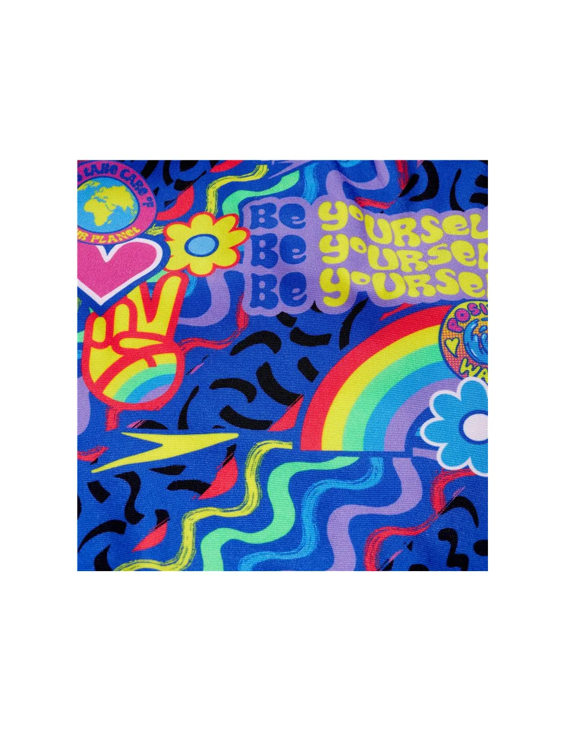 Bañador de Natación Speedo Digital Placement Splashback Niña Azul