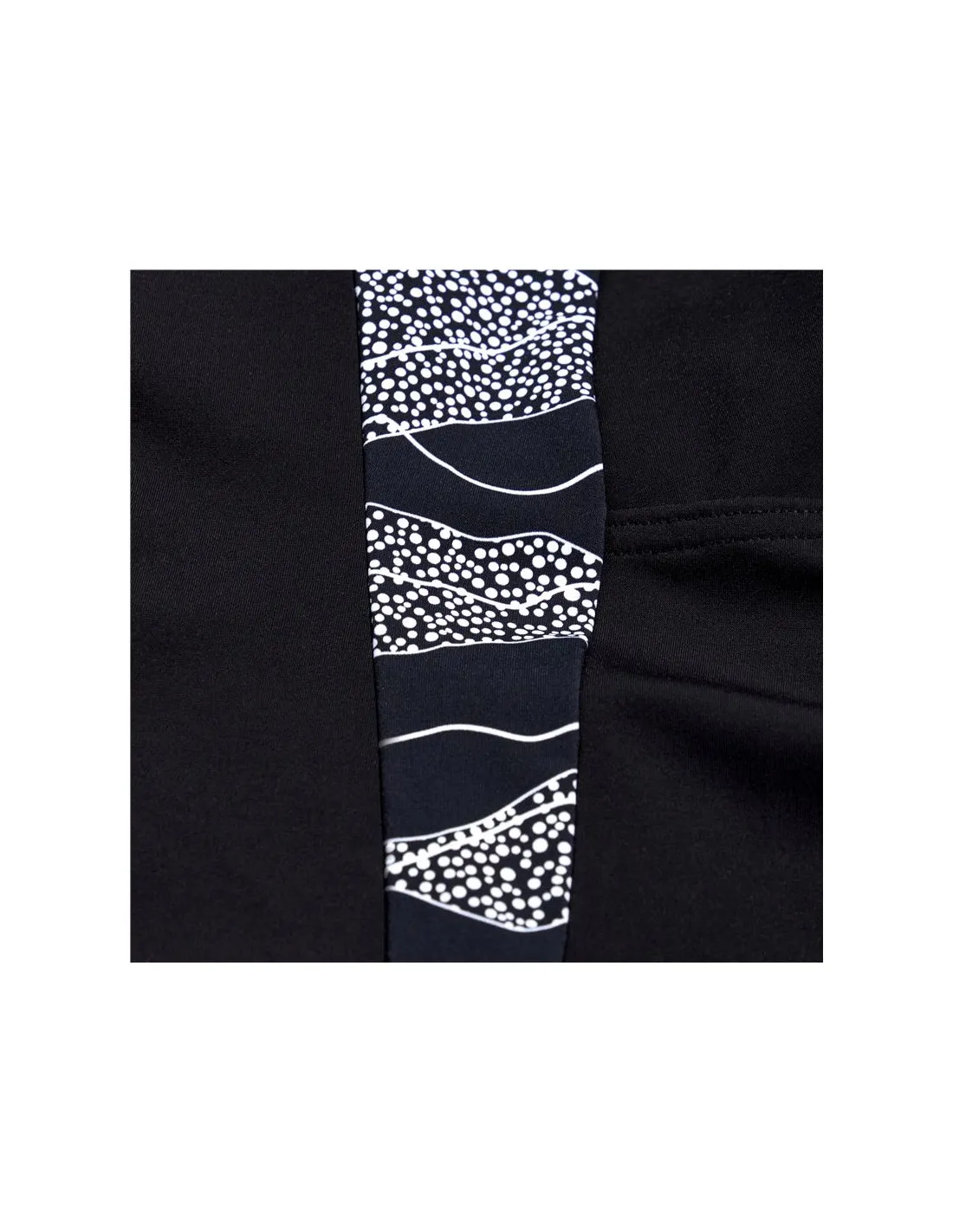 Bañador de Natación Speedo Lunalustre Printed Shaping 1Pc Mujer Negro