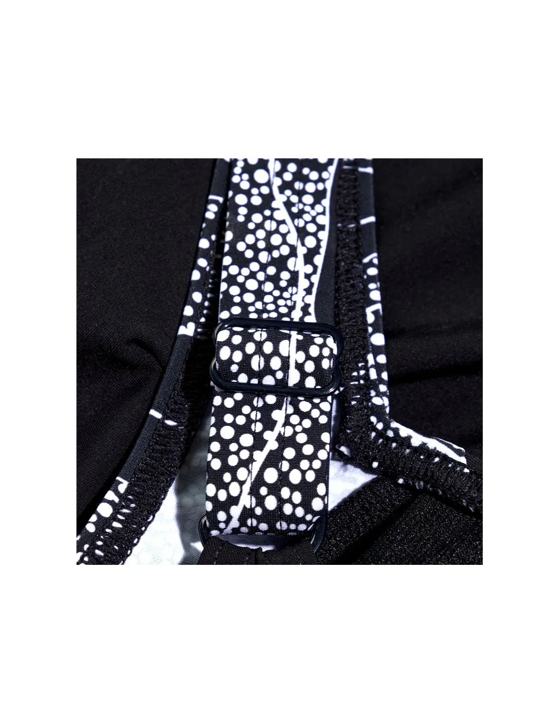 Bañador de Natación Speedo Lunalustre Printed Shaping 1Pc Mujer Negro