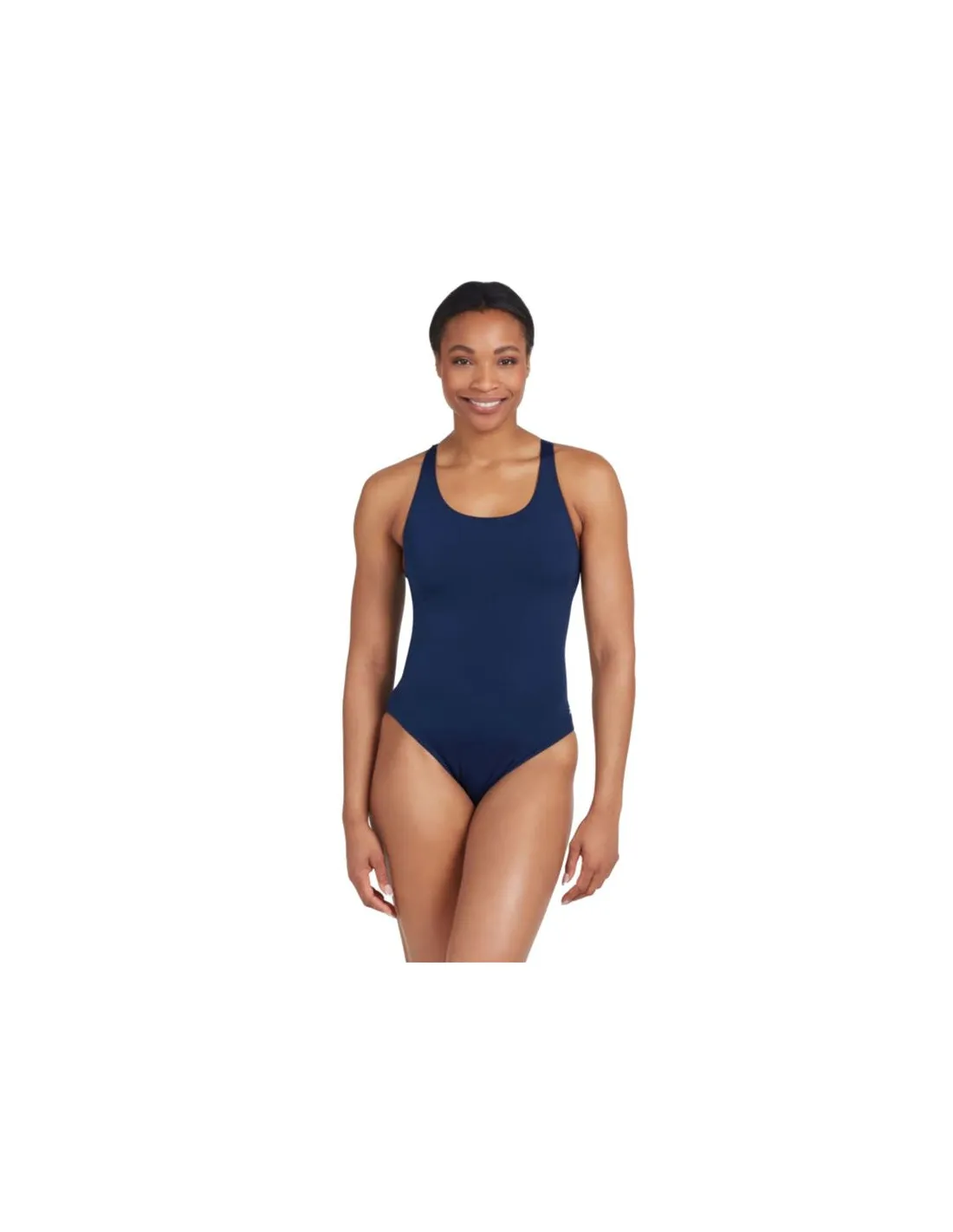Bañador de Natación Zoggs Cottesloe Powerback Azul Mujer