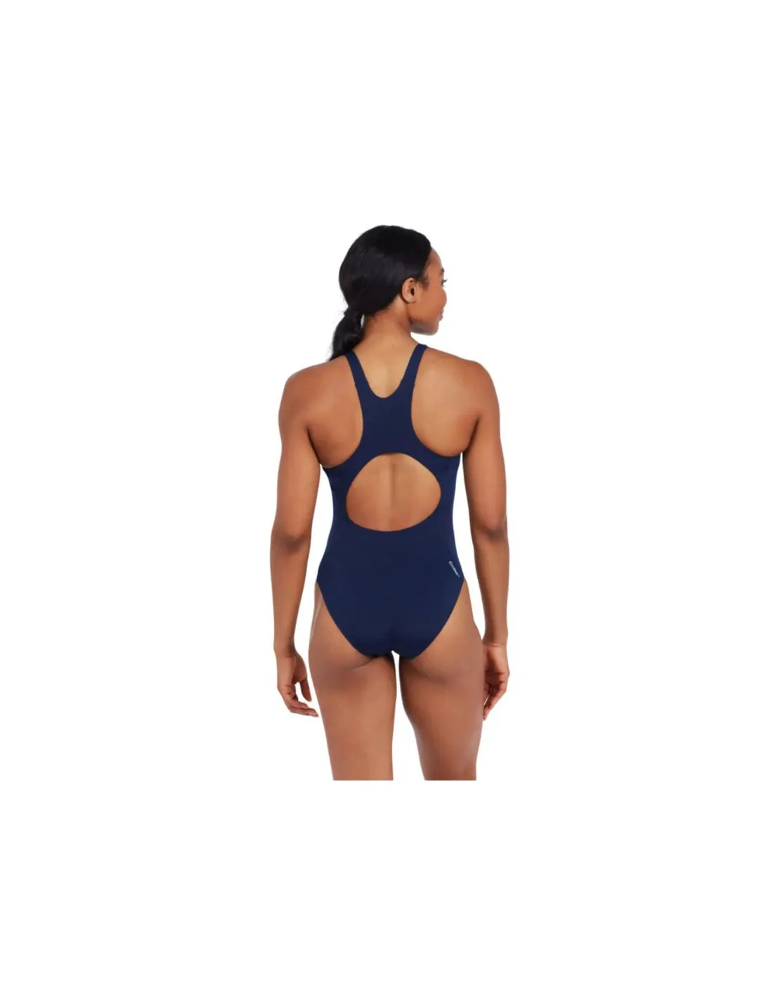 Bañador de Natación Zoggs Cottesloe Powerback Azul Mujer