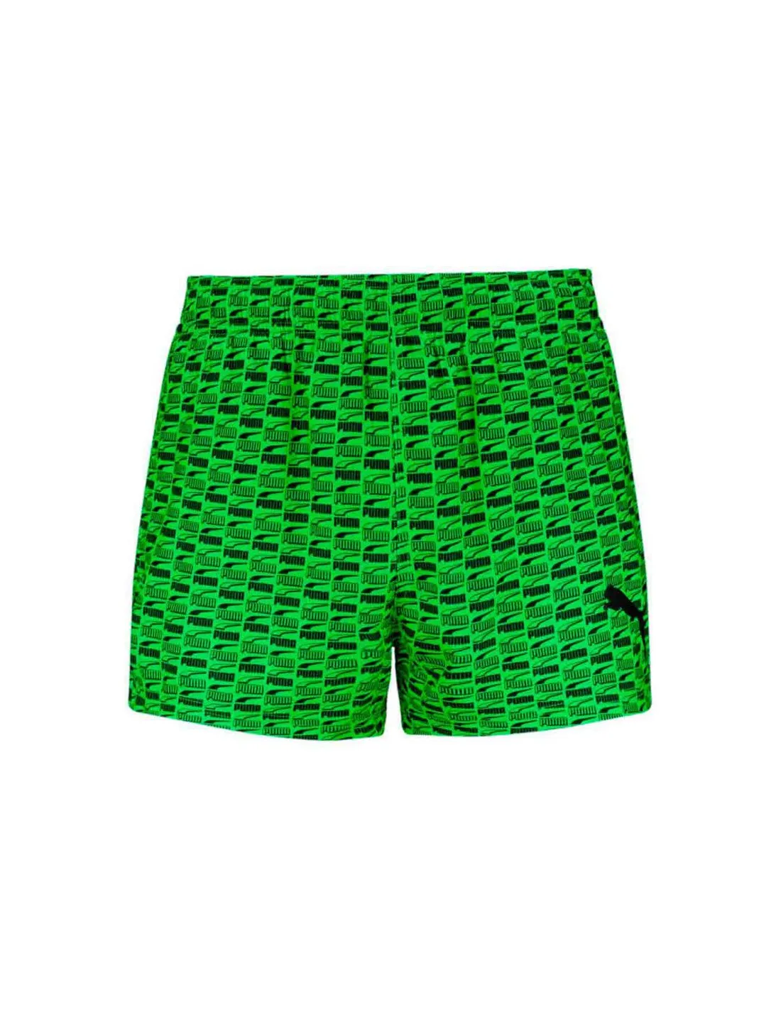 Bañador de Puma Logo Print 1P Hombre Verde