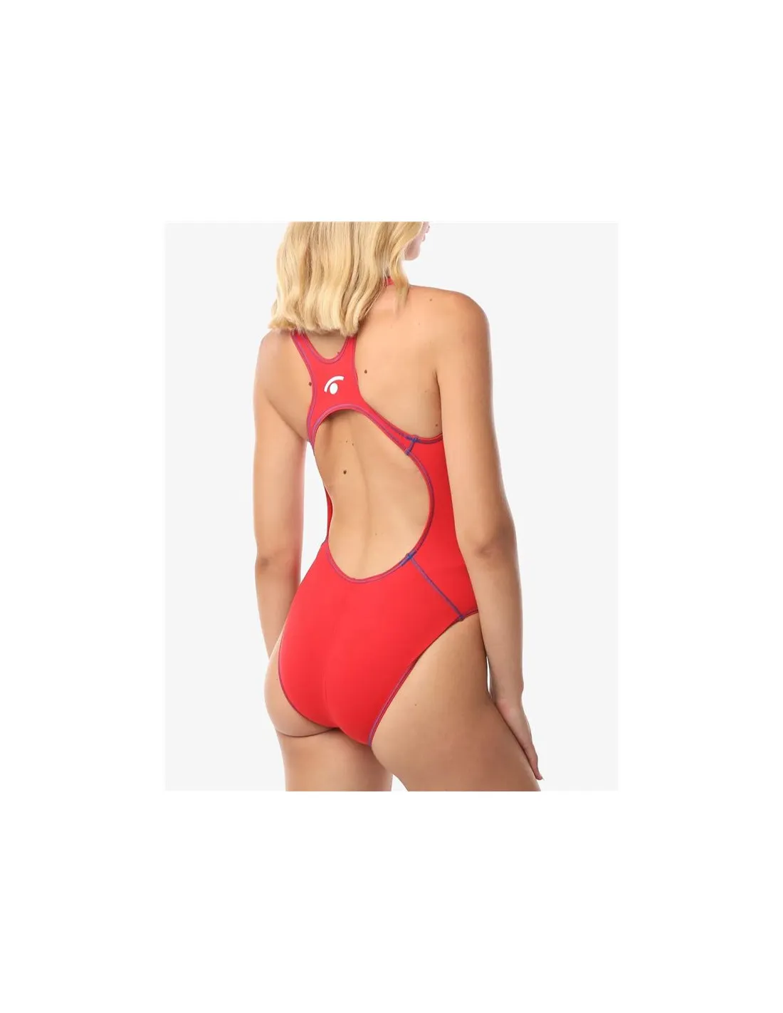 Bañador Entreno Jaked Milano Mujer Rojo/Azul