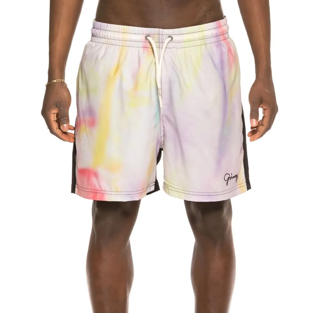 Bañador Grimey Laughin Boy Tie Dye SS19 White
