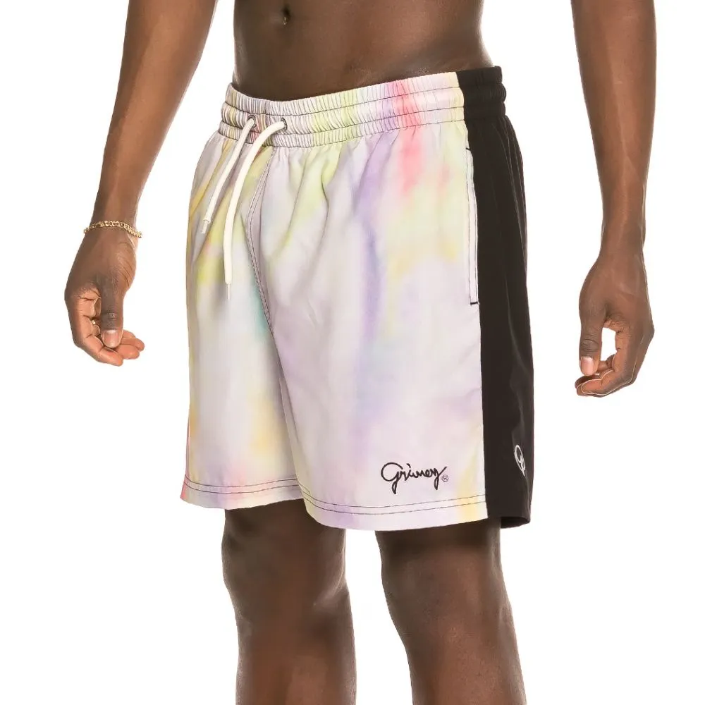 Bañador Grimey Laughin Boy Tie Dye SS19 White