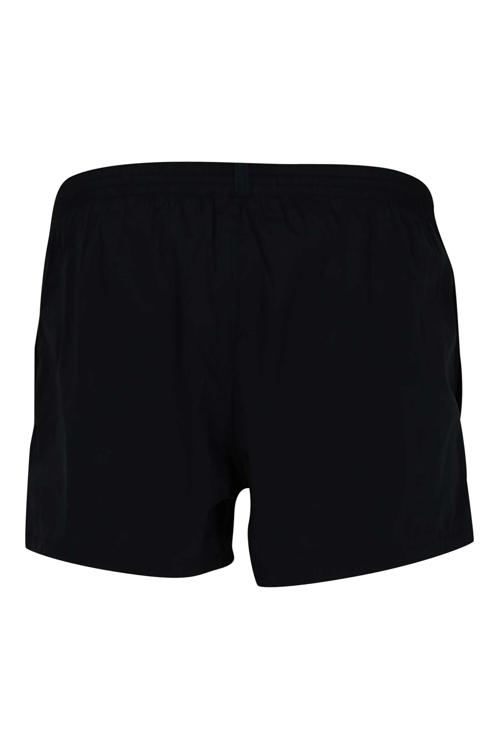 Bañador negro con minilogo hoja roja