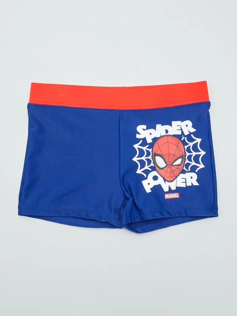 BAñADOR TIPO BOXER 'SPIDERMAN'  AZUL