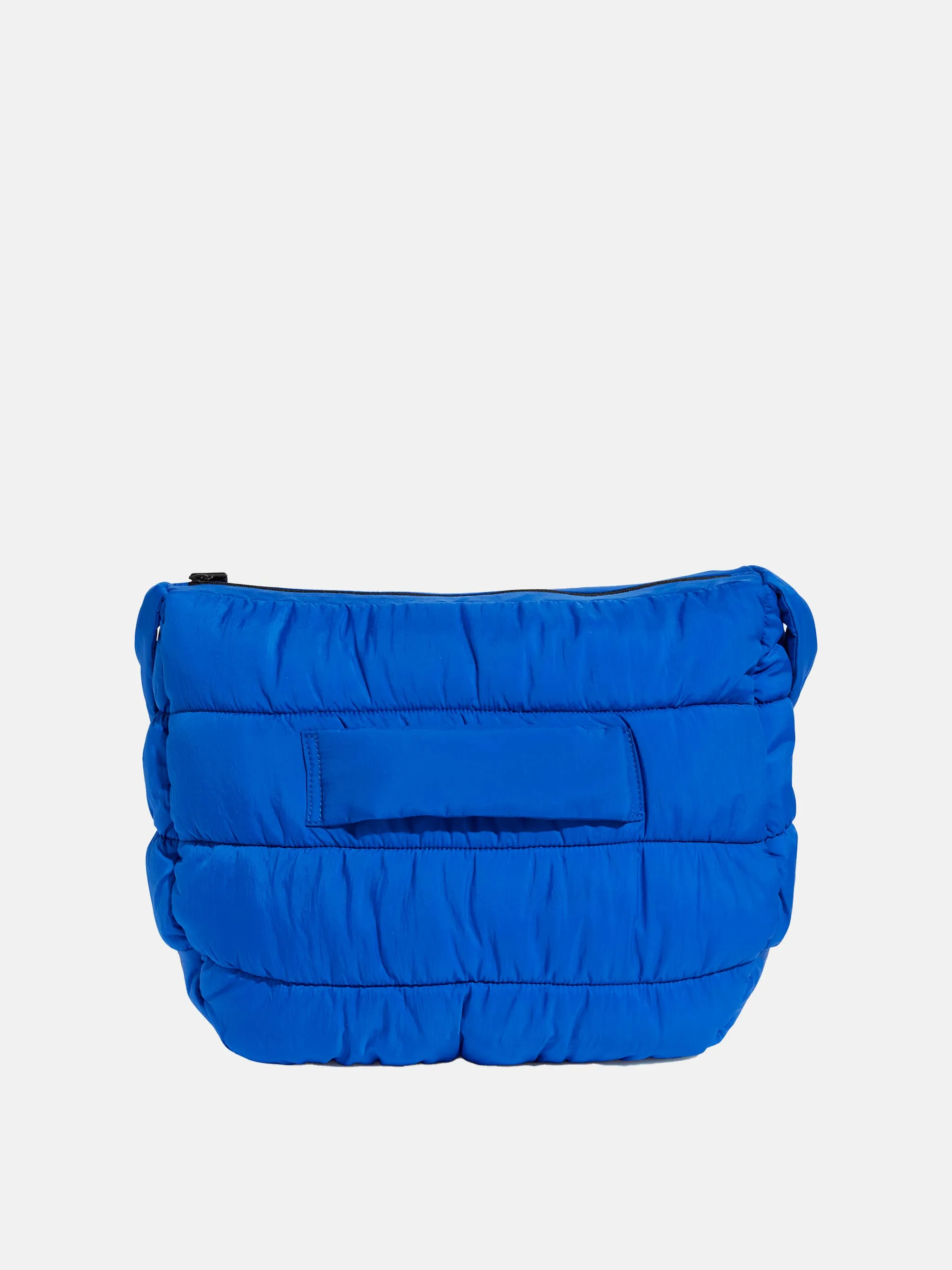 Bolso shopper azul acolchado de adidas x Moon Boot
