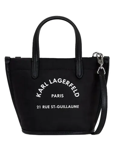 Bolso Shopper negro Hotel Karl