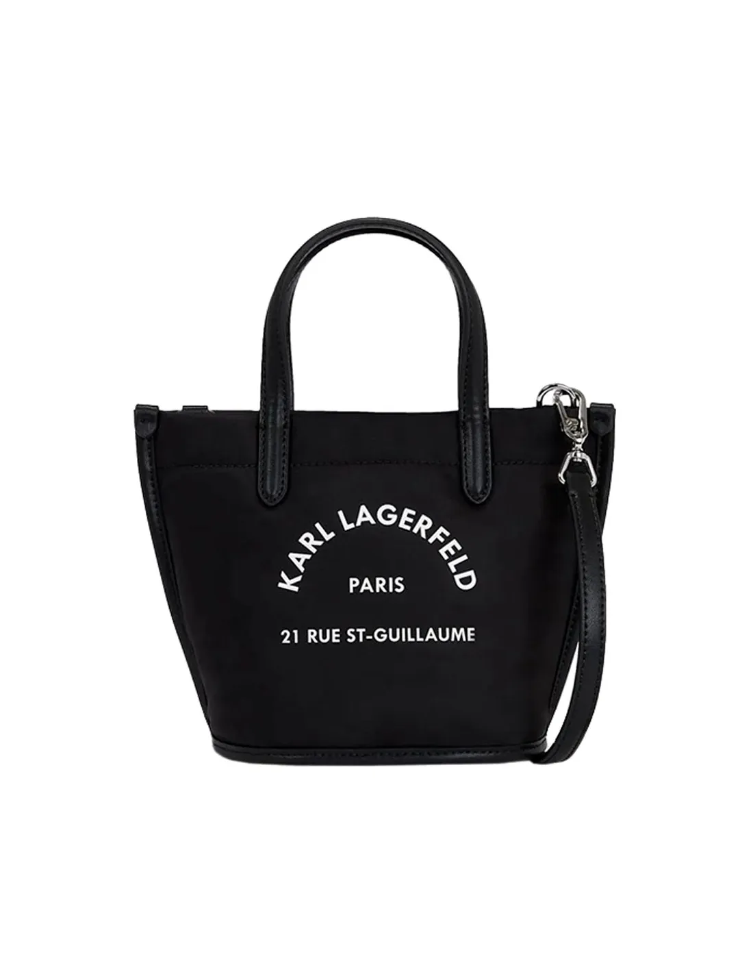 Bolso Shopper negro Hotel Karl