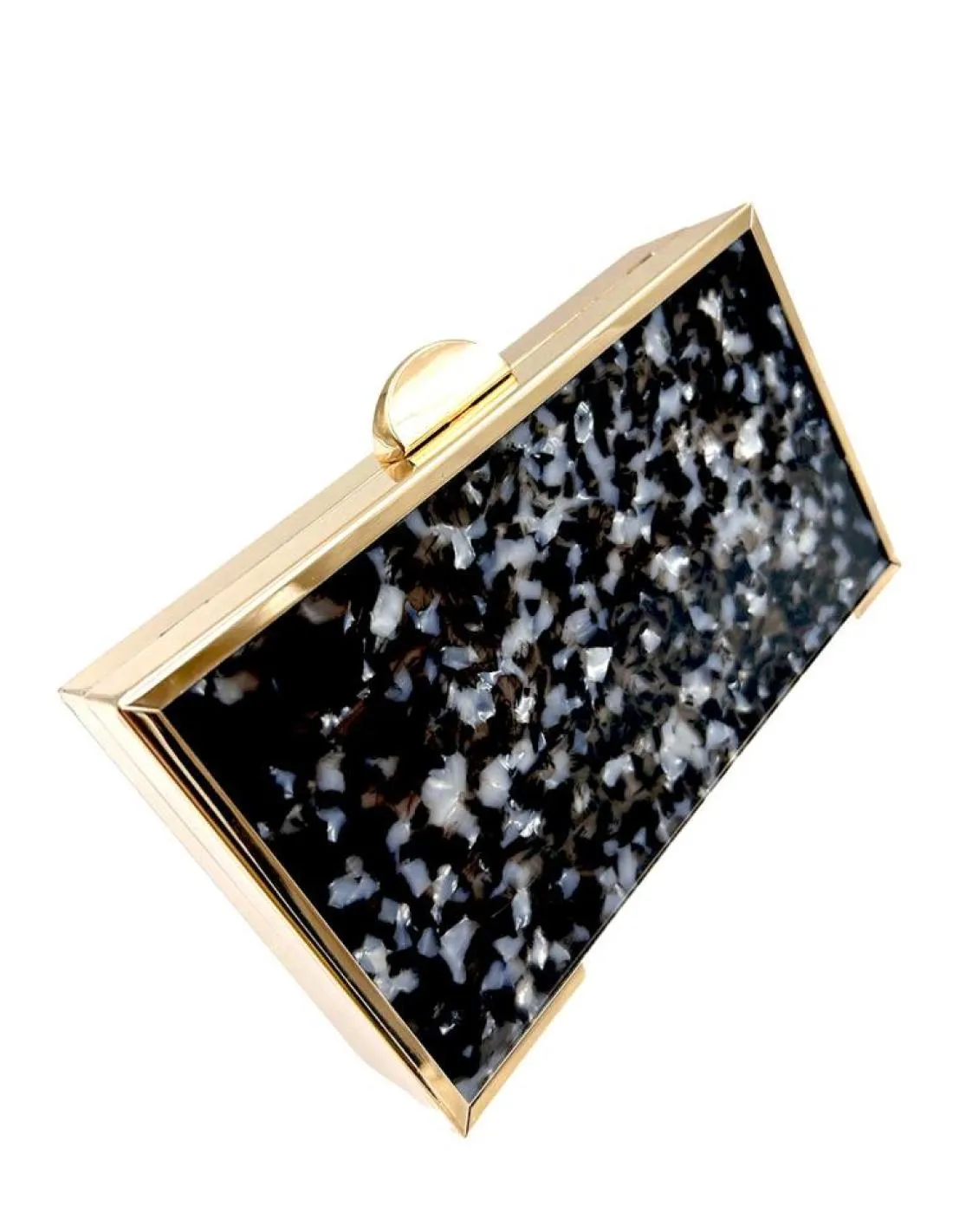 BOLSOS FIESTA ESTILO CAREY NEGROS Y GRISES DE BODA