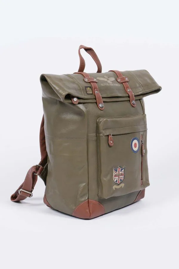 Bolsos Hombre Royal Air Force Cheshire3 Backpack Dark Kaki