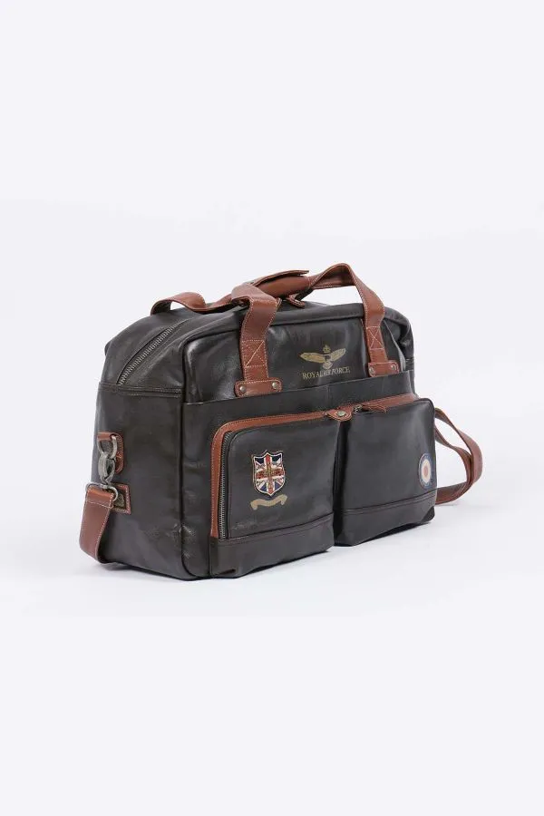 Bolsos Hombre Royal Air Force Dahl Bag Dark Brown