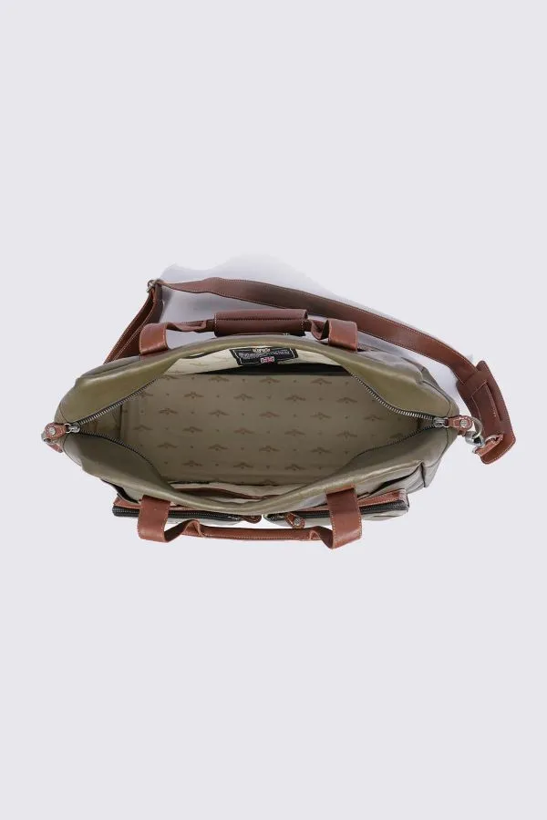 Bolsos Hombre Royal Air Force Dahl Bag Dark Kaki
