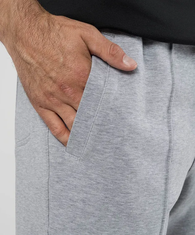 Brunello Cucinelli Gray melange pants