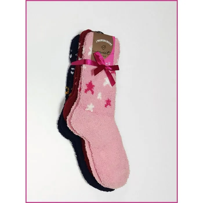 Calcetines mujer iMorbidosi suaves HS960 HS04 Surtido